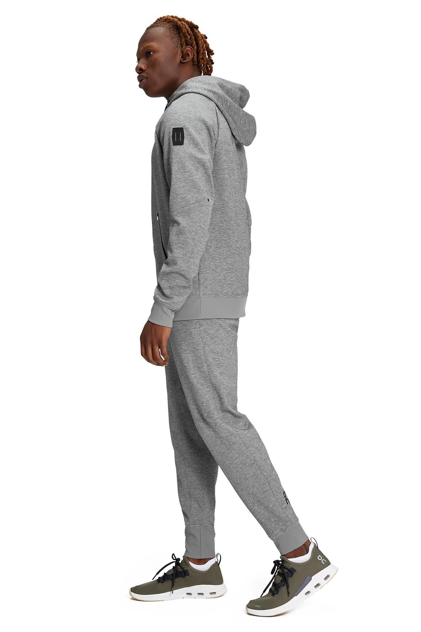 ZIPPED HOODIE 2 M GREY 3