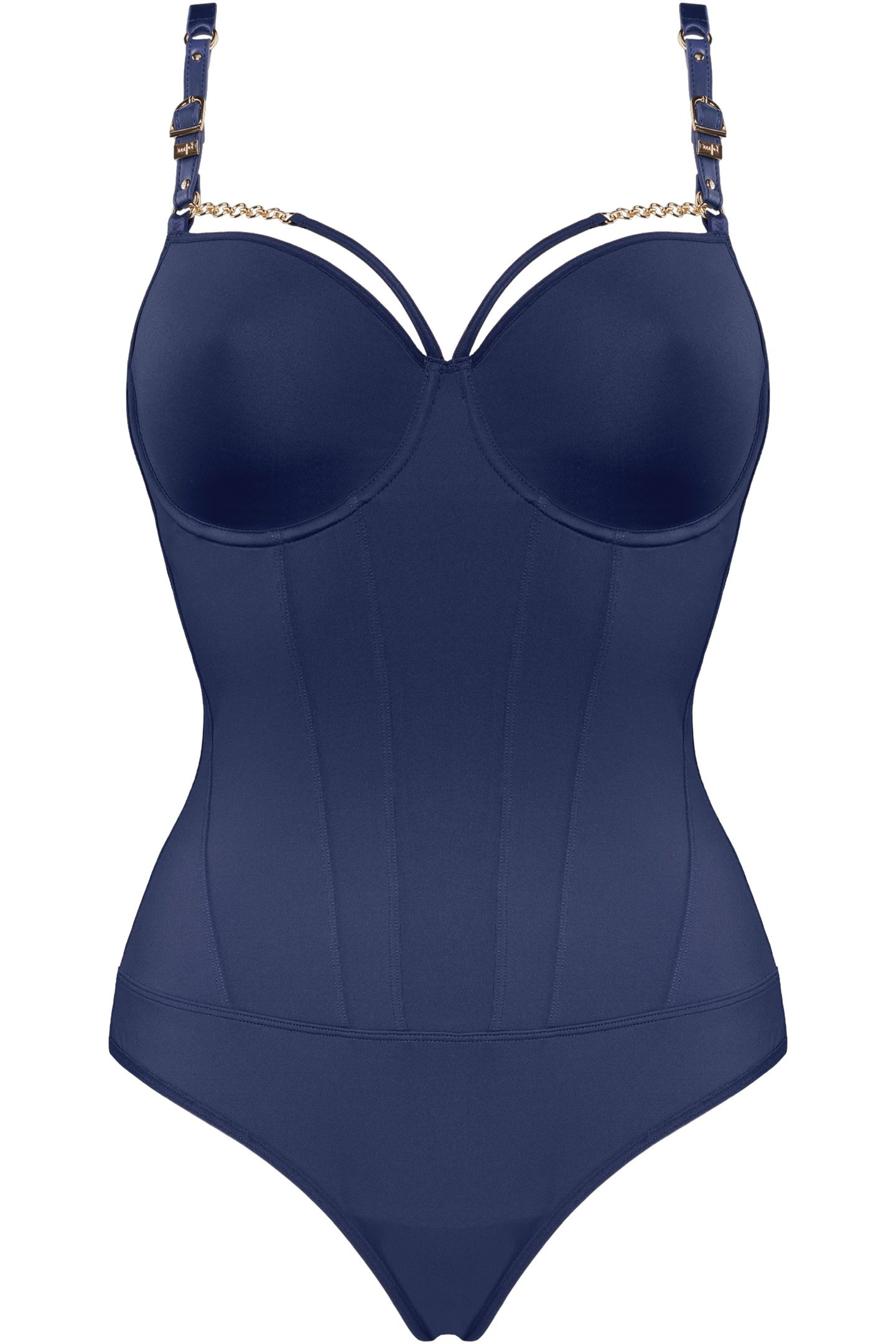 MORANA DARK SKY BLUE PLUNGE BALCONY BODY 3