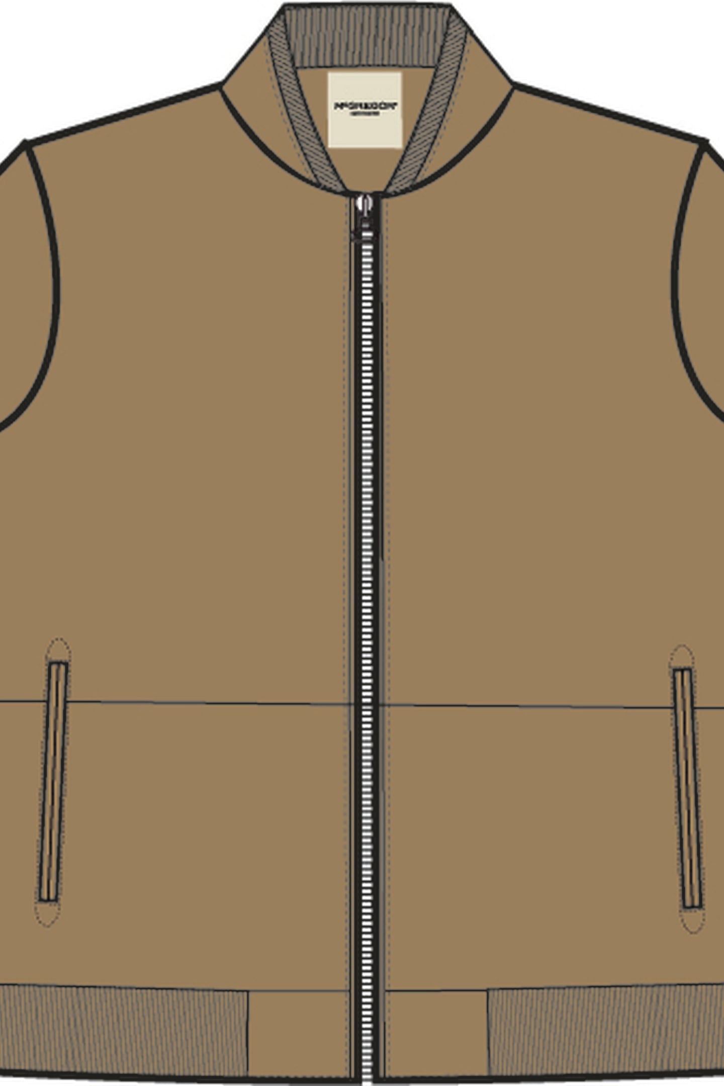 SUEDE BOMBER JACKET CAMEL 3