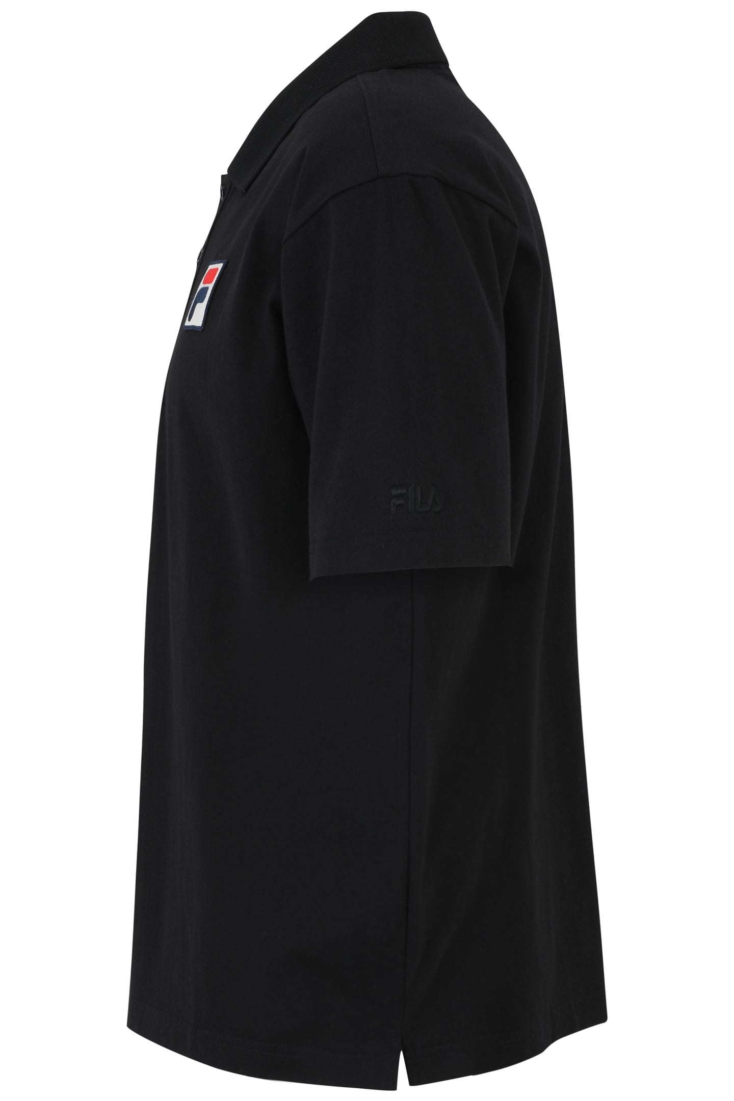 UNISEX BURFORD LOOSE POLO BLACK 5