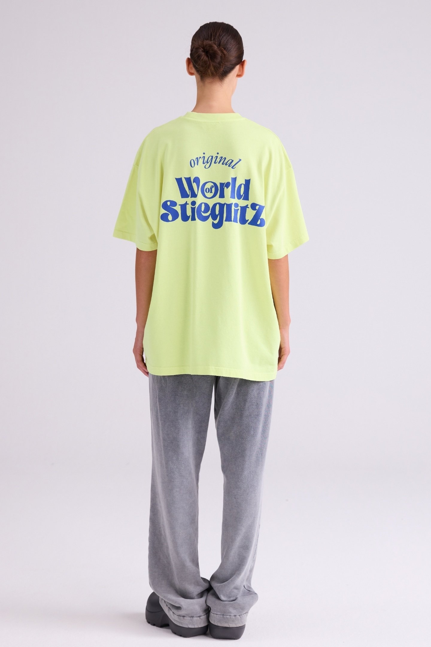 WORLD OF STIEG OVERSIZED T-SHIRT YELLOW 4