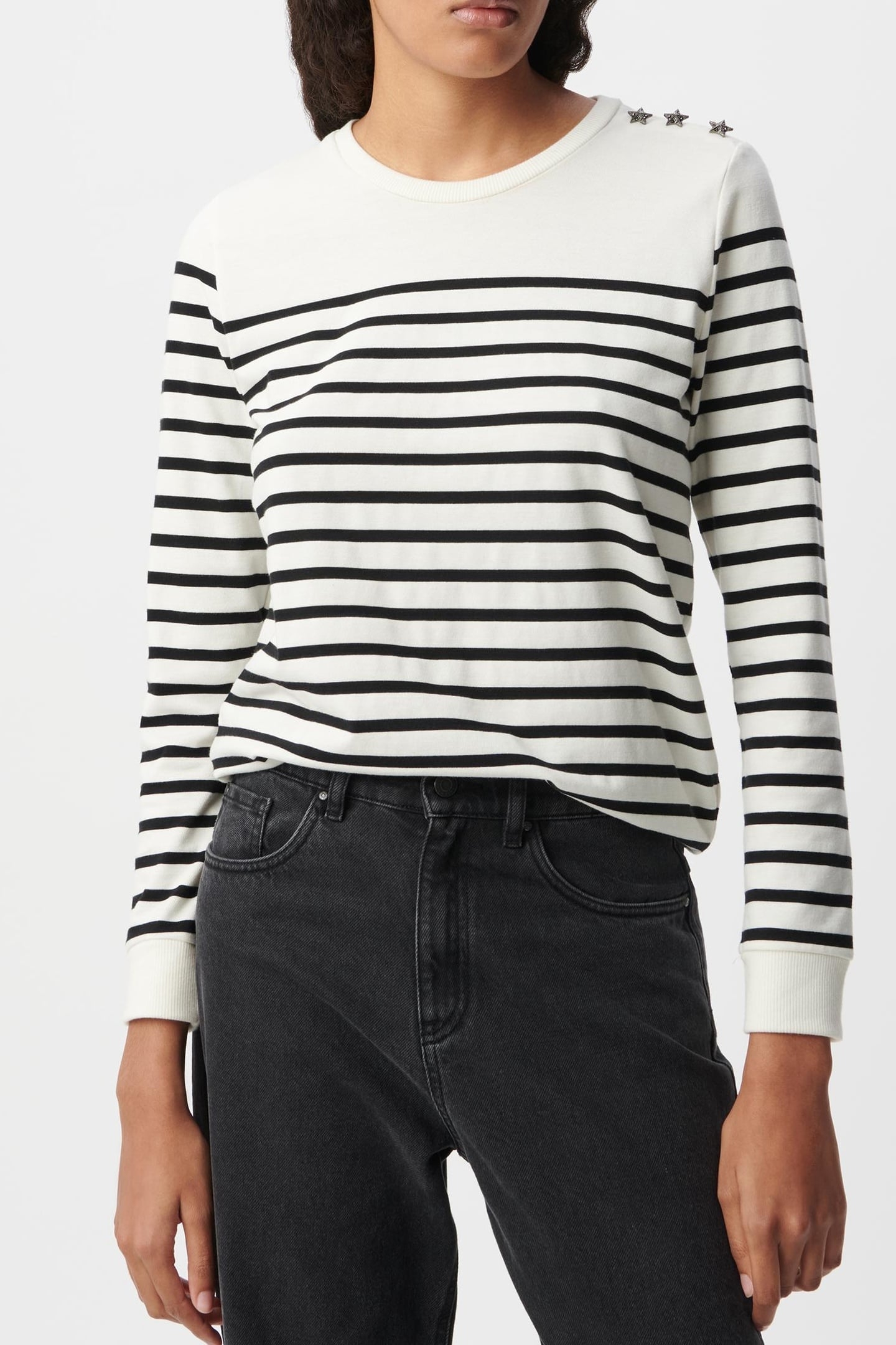 OFF-WHITE LONG-SLEEVED SAILOR T-SHIRT 2