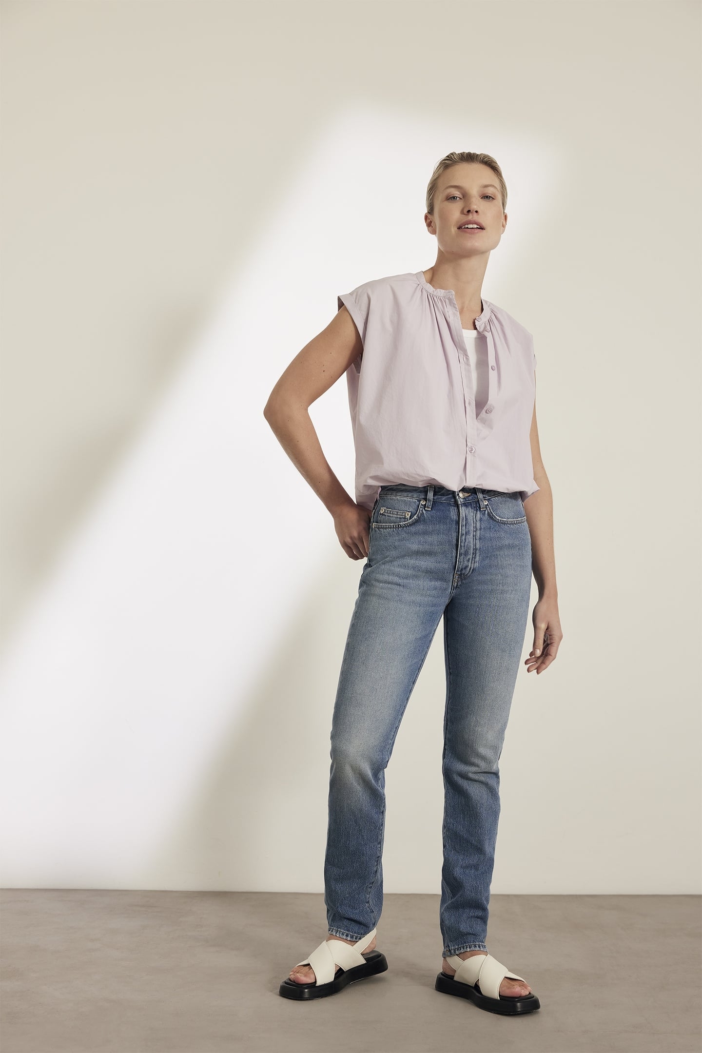 KENDRA BLOUSE SOFT LILAC 2