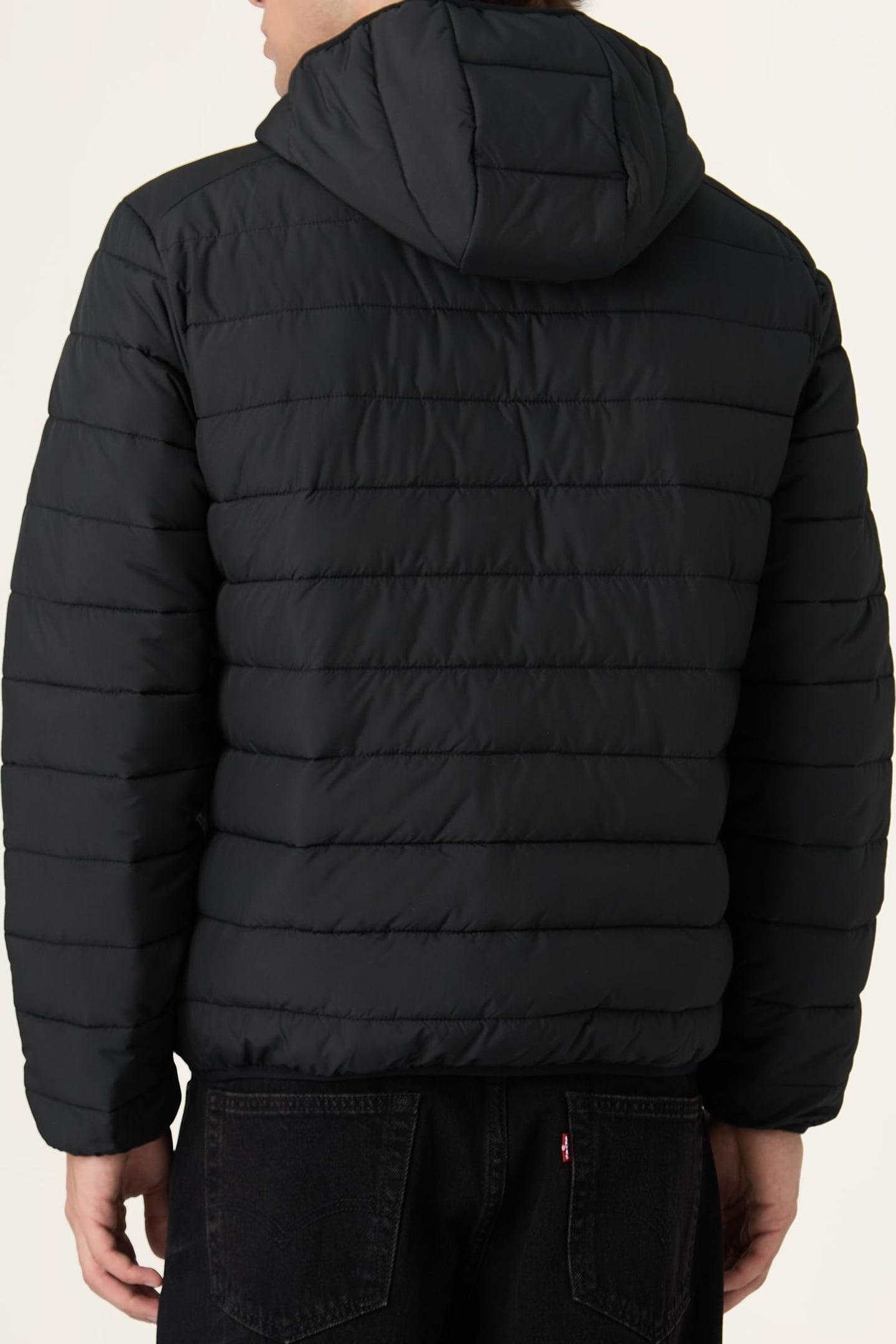 ALPIGNANO REGULAR HOODED LIGHTWEIGHT JACKET BLACK 3