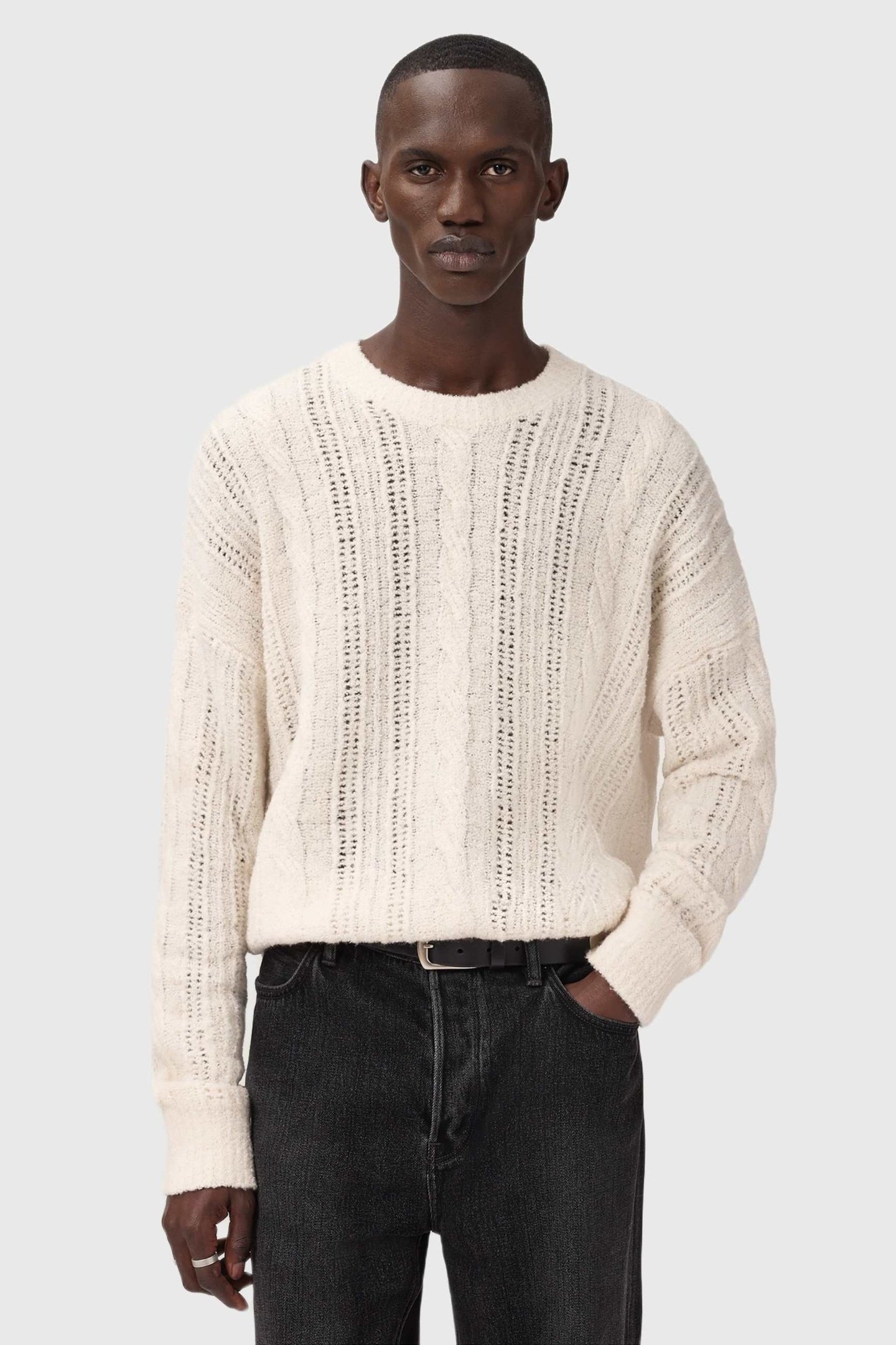 JOSIF CREW ECRU WHITE 1