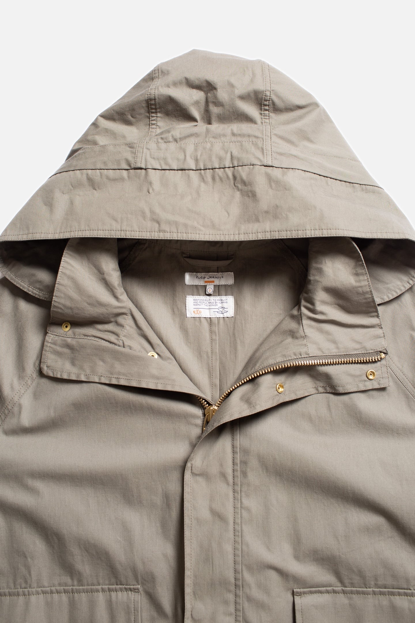 BARBRO PARKA PALE OLIVE 8