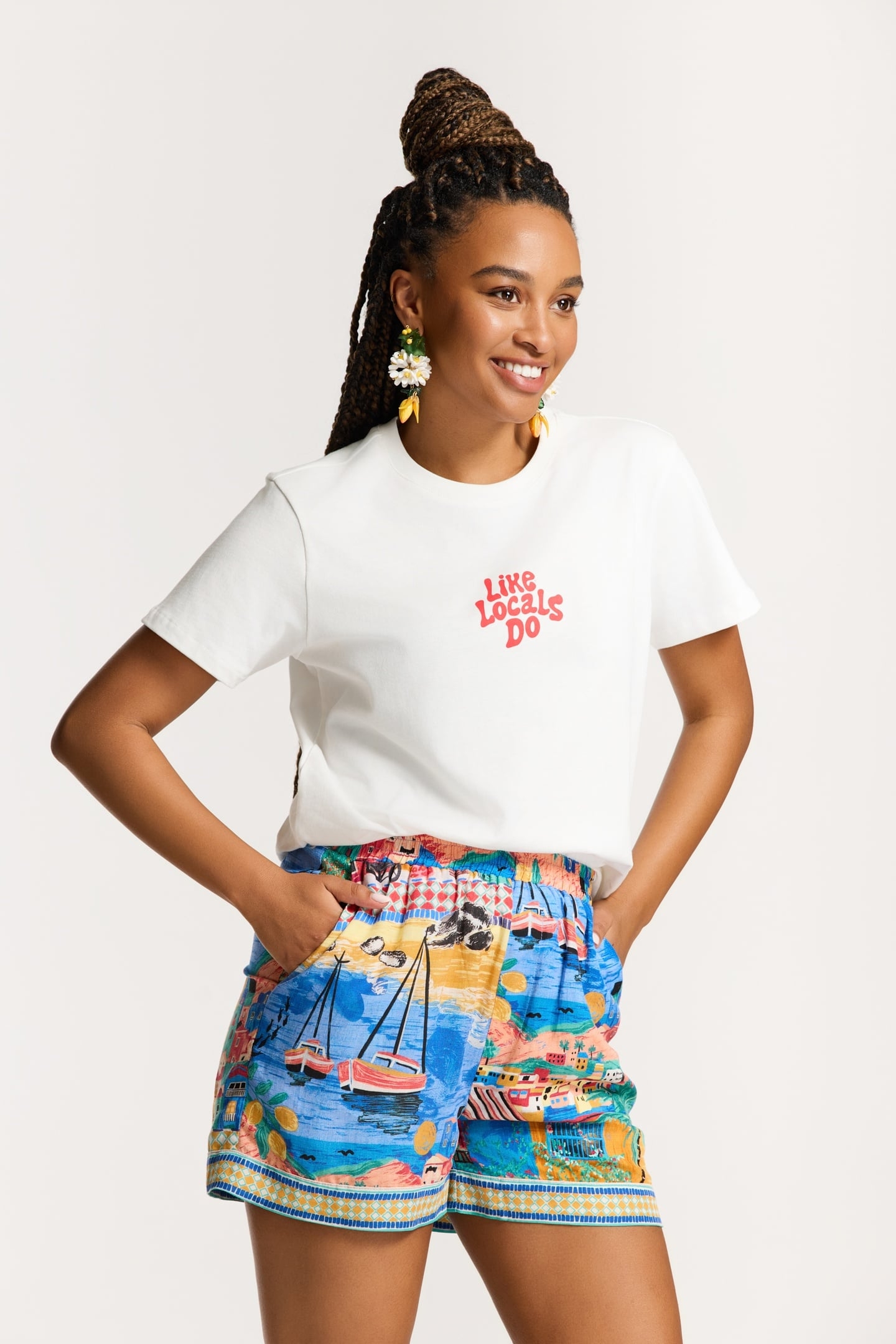 NOA LIKE LOCALS DO T-SHIRT WHITE 3