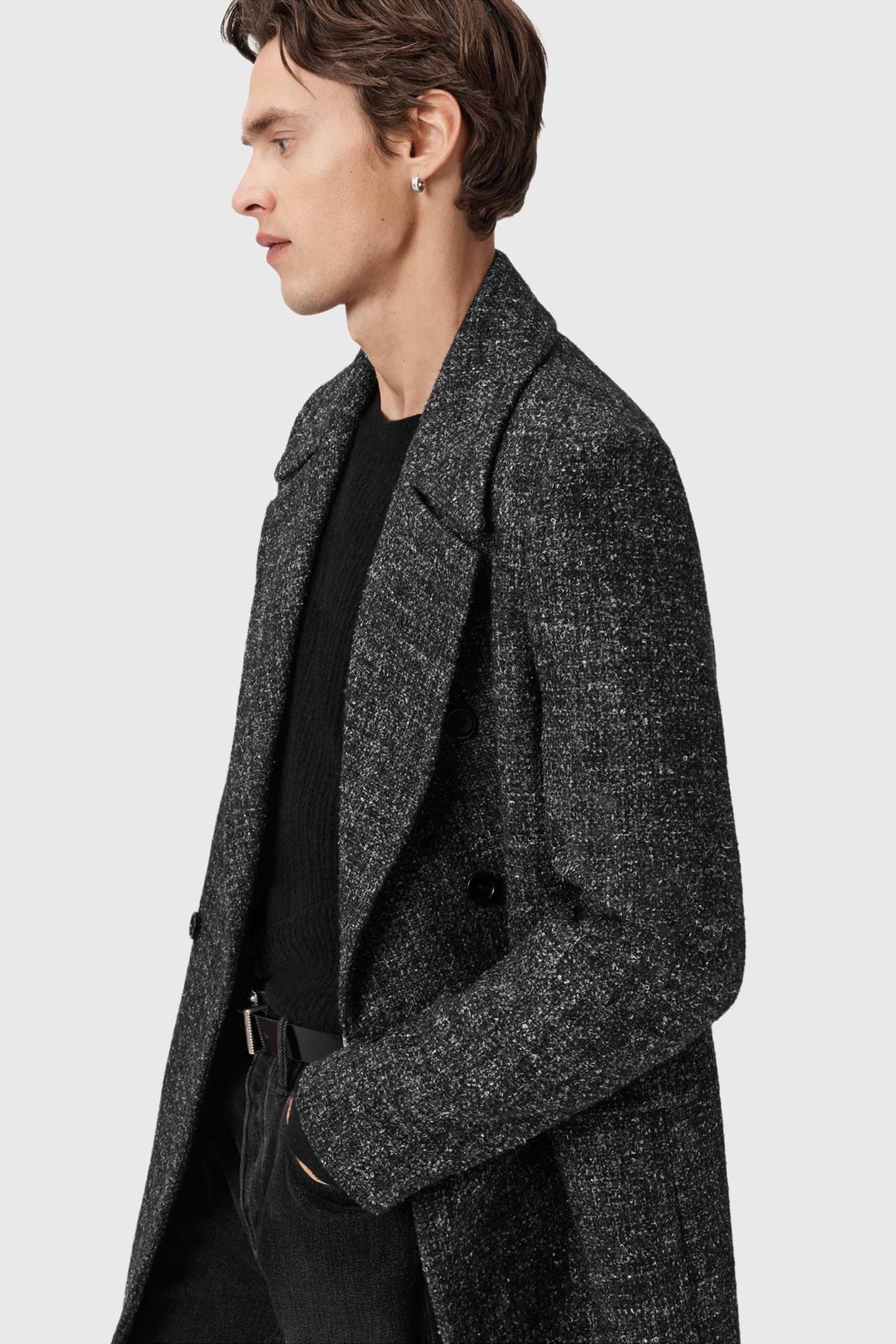 LINCOLN COAT CHARCOAL GREY 5