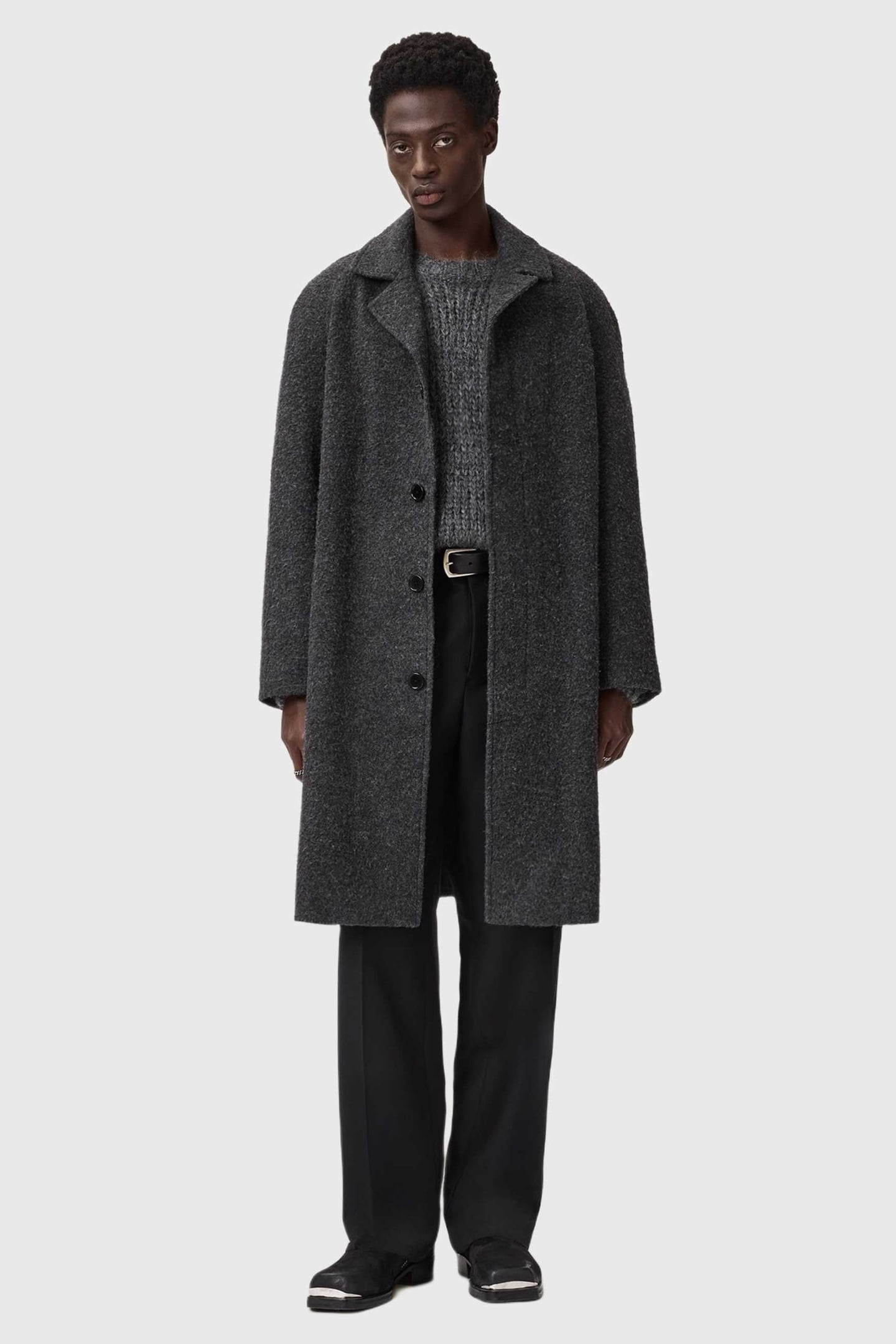 DUKE COAT CHARCOAL GREY 2