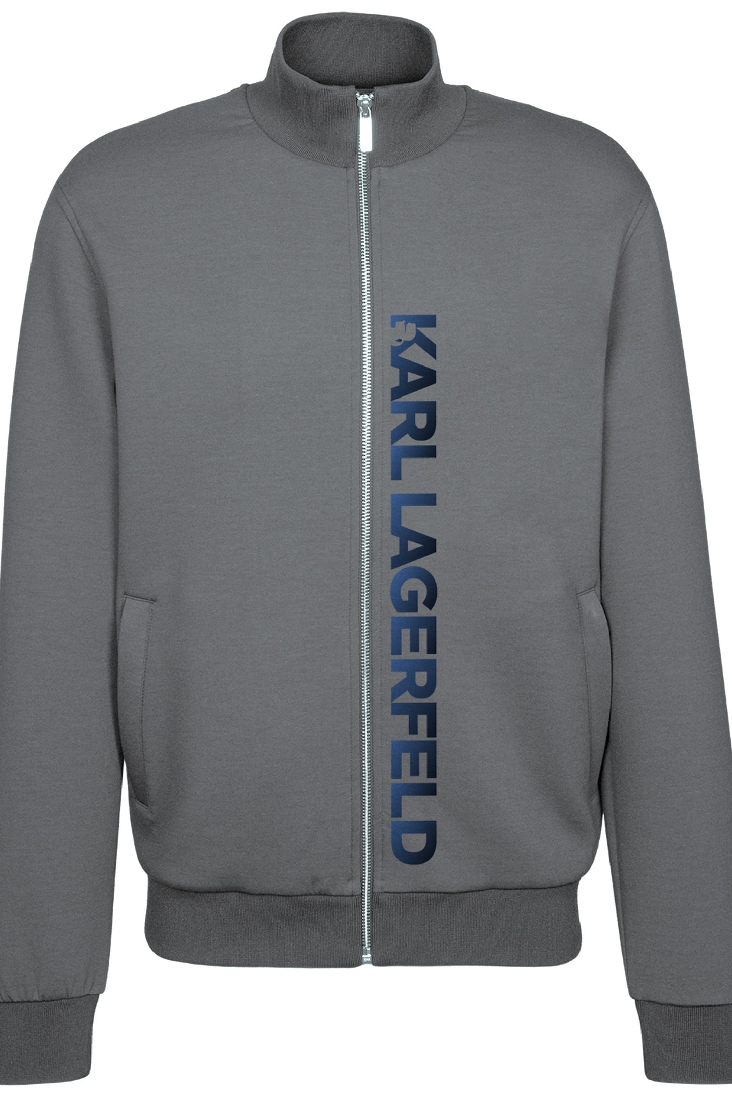 DARK GREY SWEAT ZIP JACKET 4