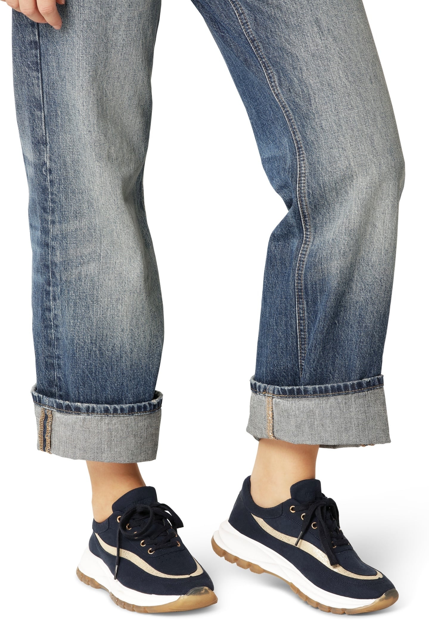 SHOES TILIA4072 DARK INDIGO WHITE 8