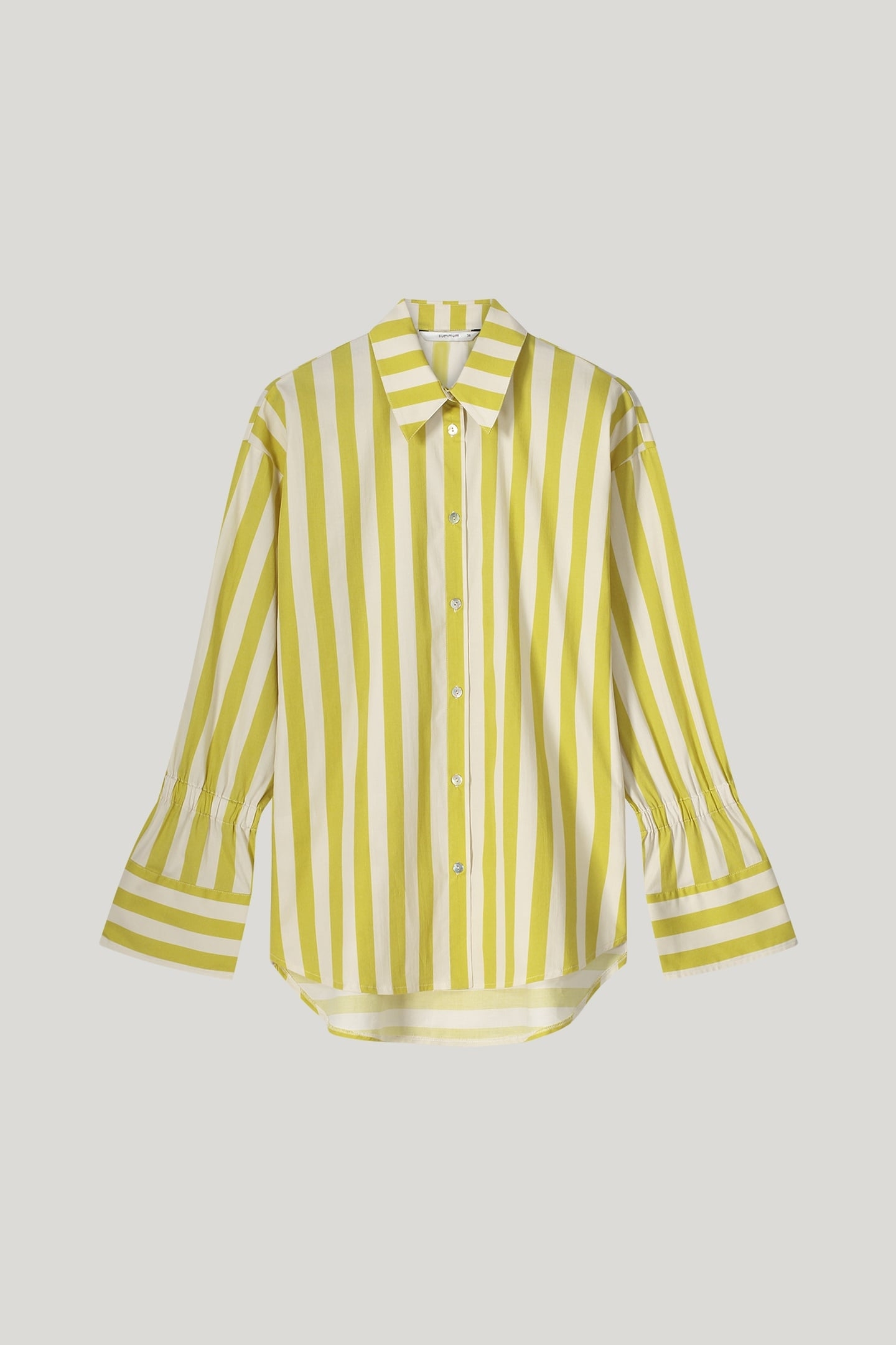 BLOUSE PRINTED STRIPE MIMOSA YELLOW 4