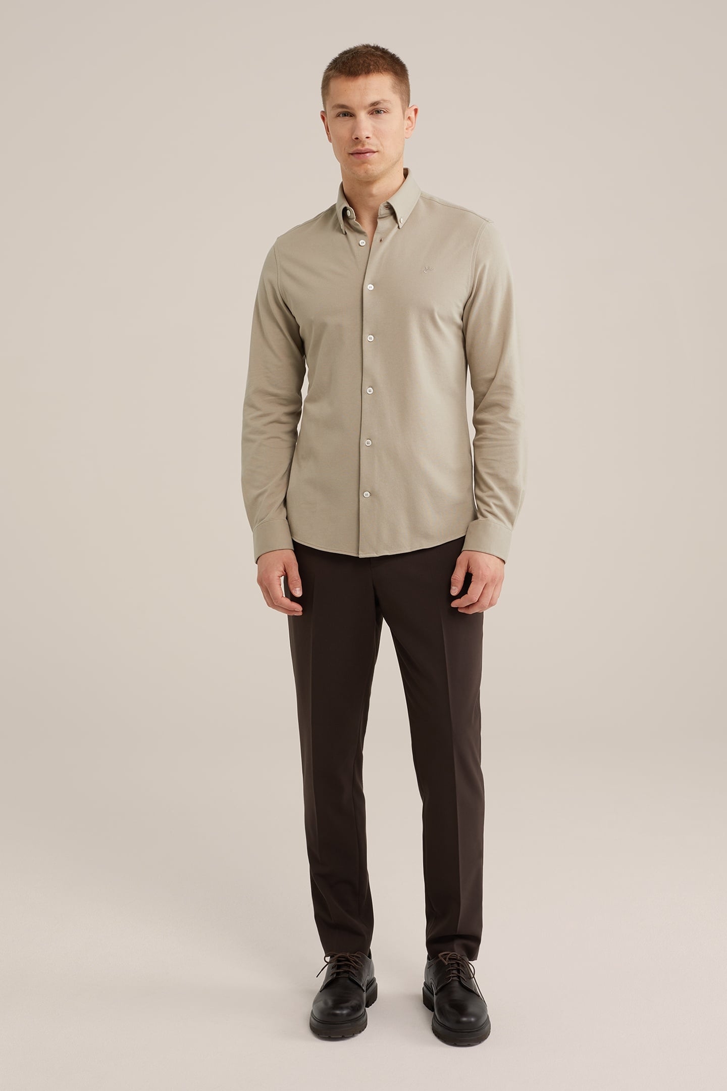 SHIRT GREYISH GREEN 1