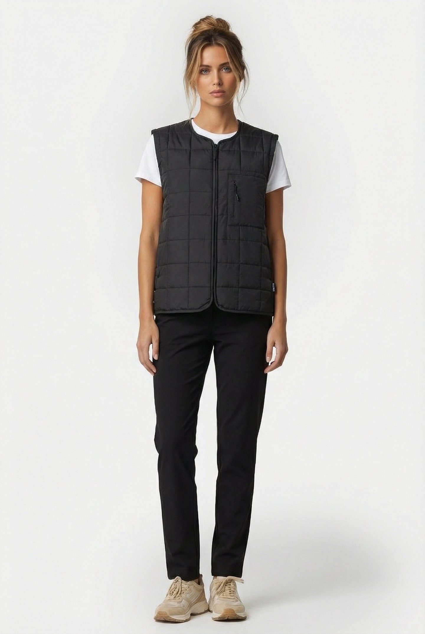 LINER VEST W1T1 BLACK UNISEX 2