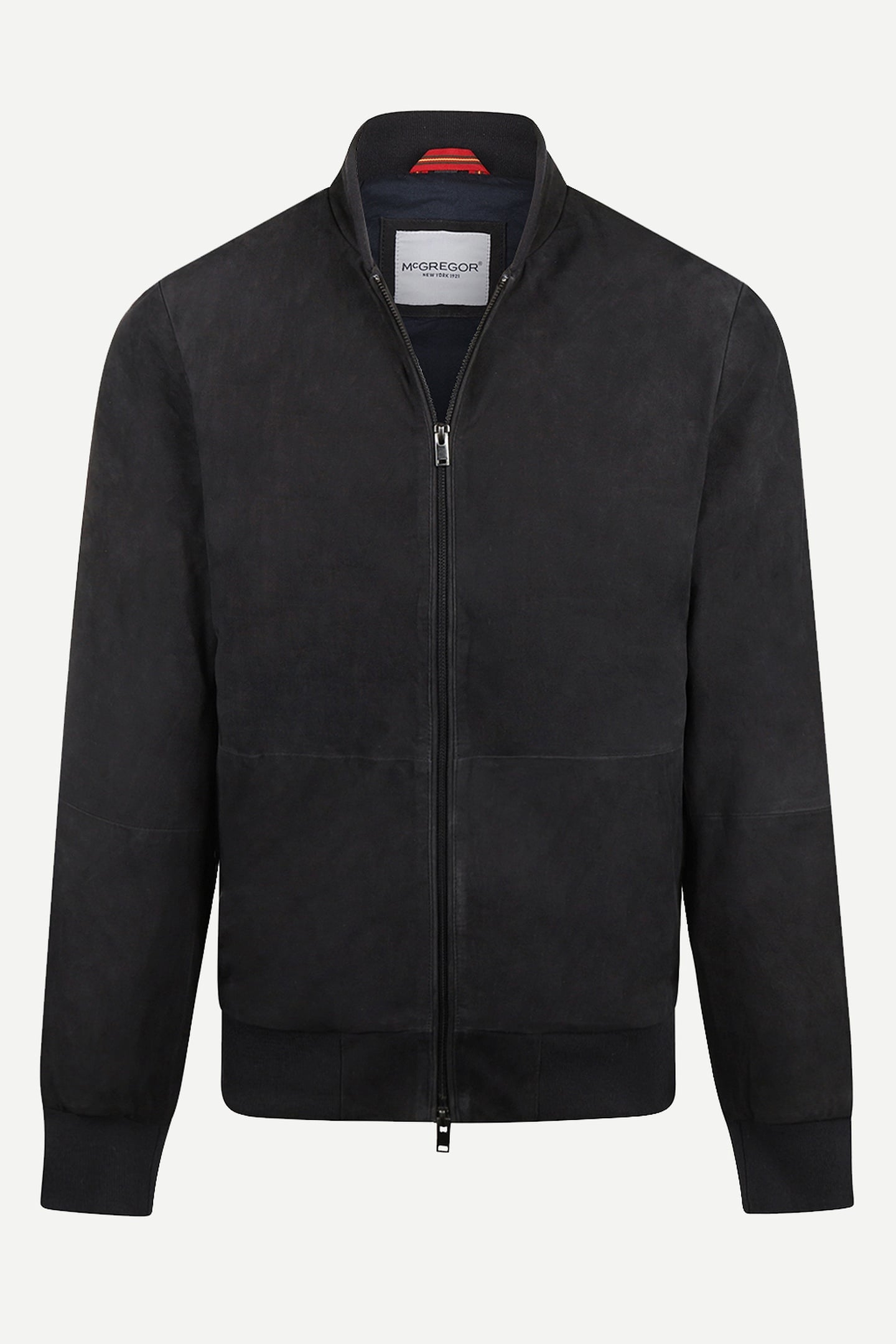 SUEDE BOMBER JACKET NAVY 2
