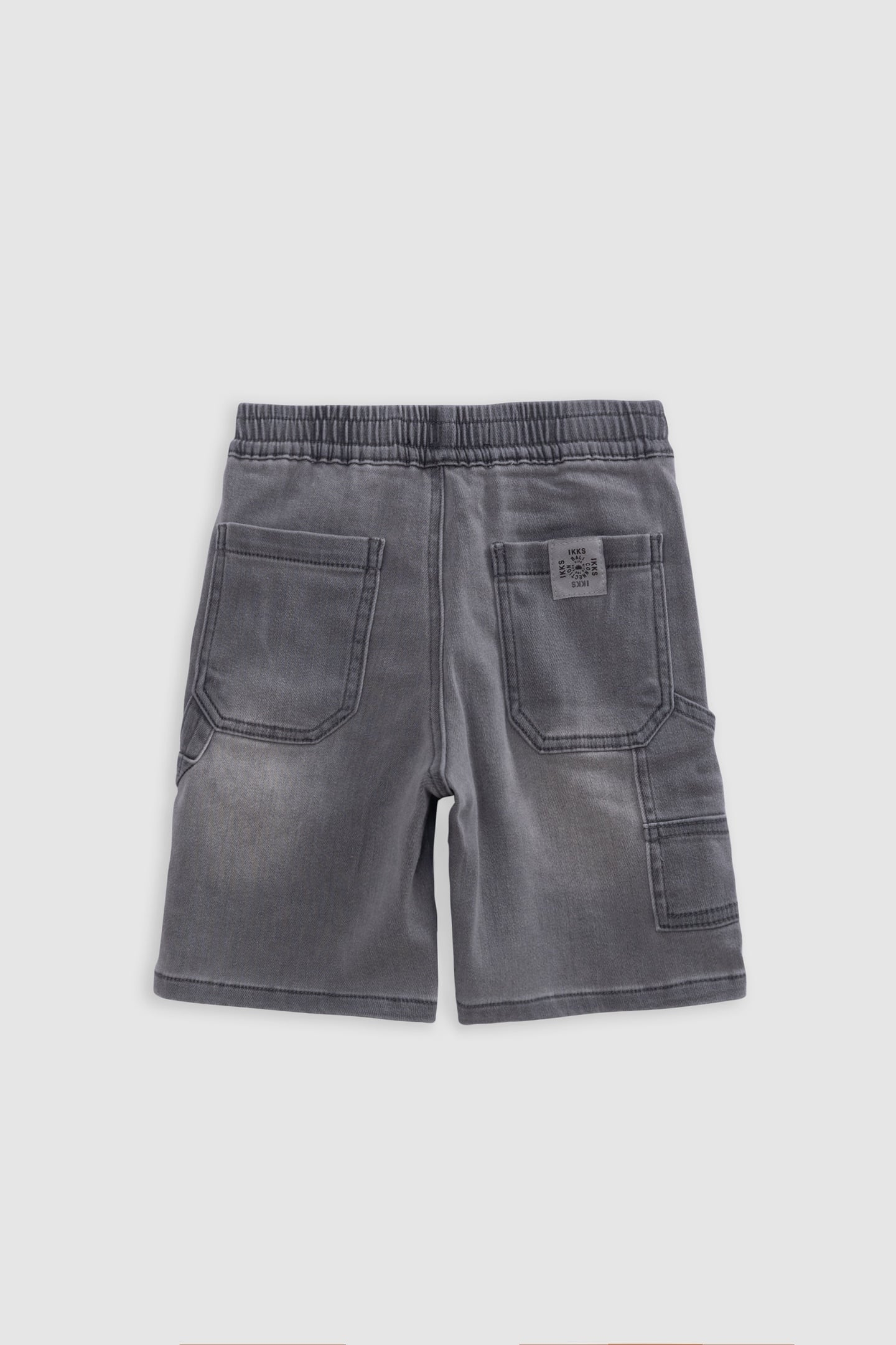 JOGGER LOOSE BERMUDA SHORTS GREY WATERLESS 2