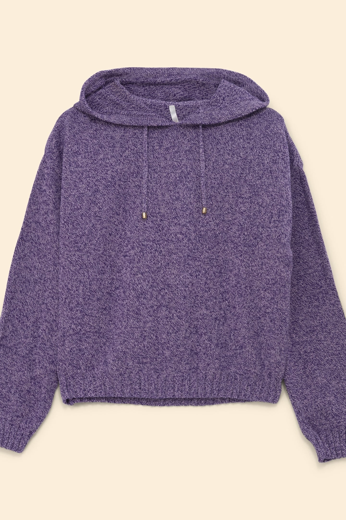 HOODED SWEATER IN PARMA KNIT FABRIC PARMA 4