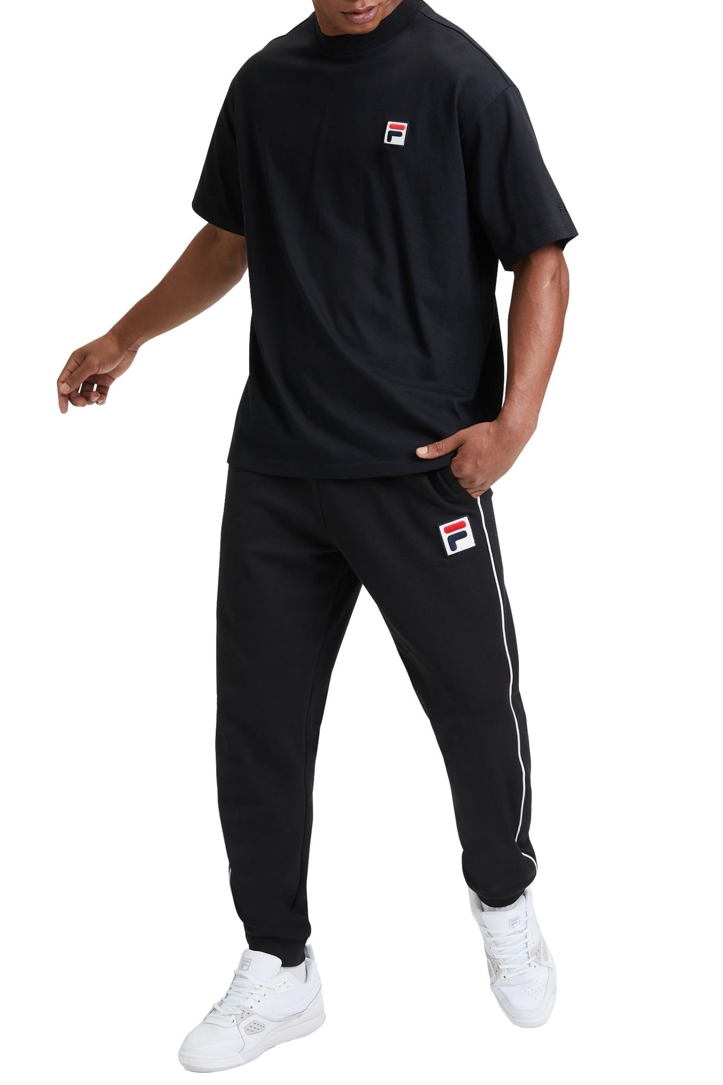 UNISEX BLANS LOOSE TEE BLACK 1