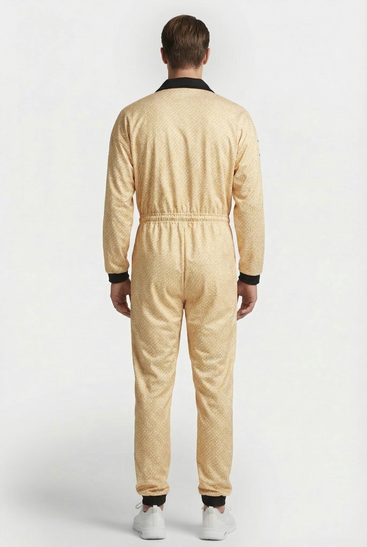 UNISEX CARGO JUMPSUIT TEAM DIAMONDS WHITE YELLOW BLAC 4