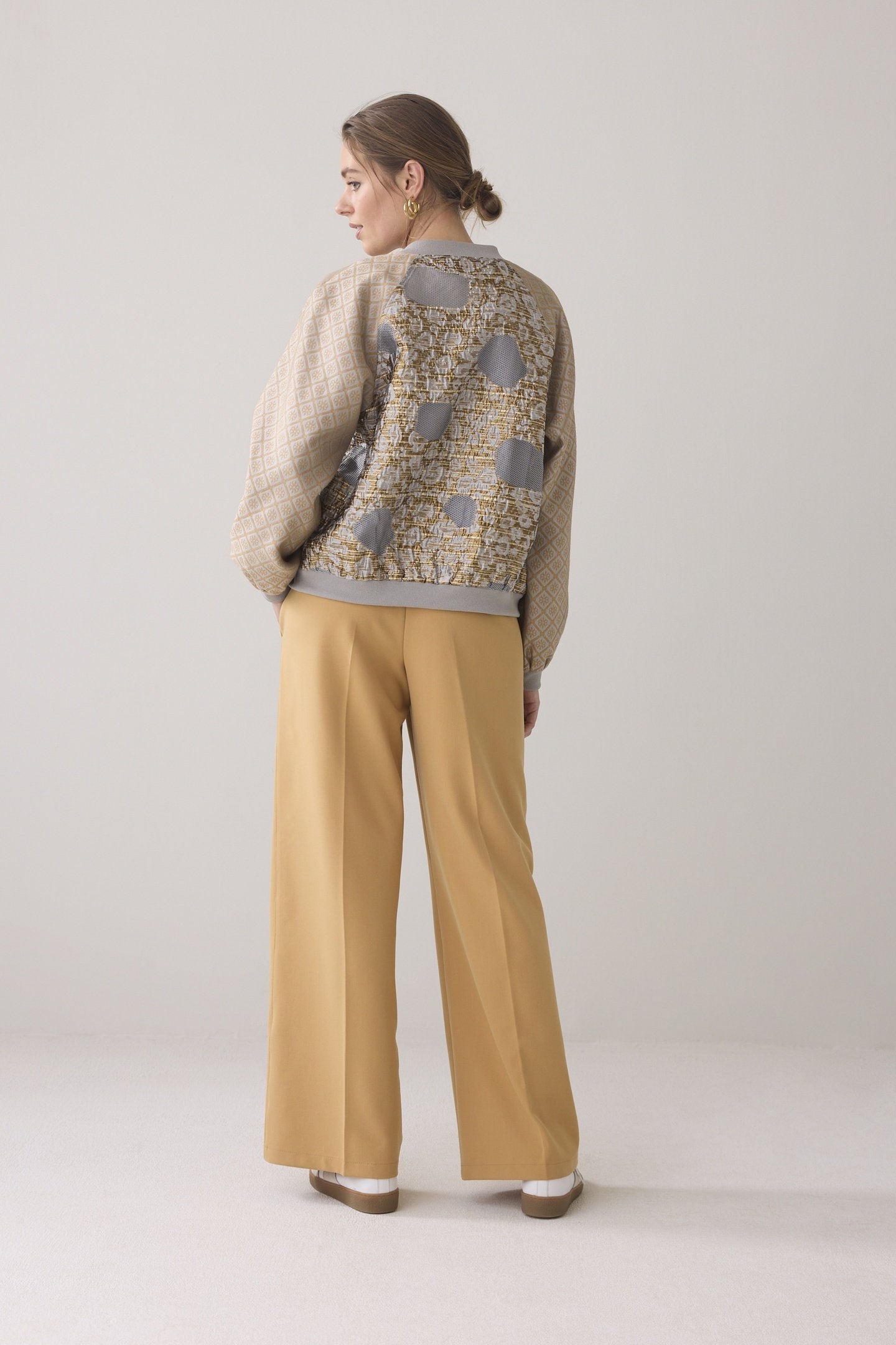 TROUSERS UNI SOFT CAMEL 2