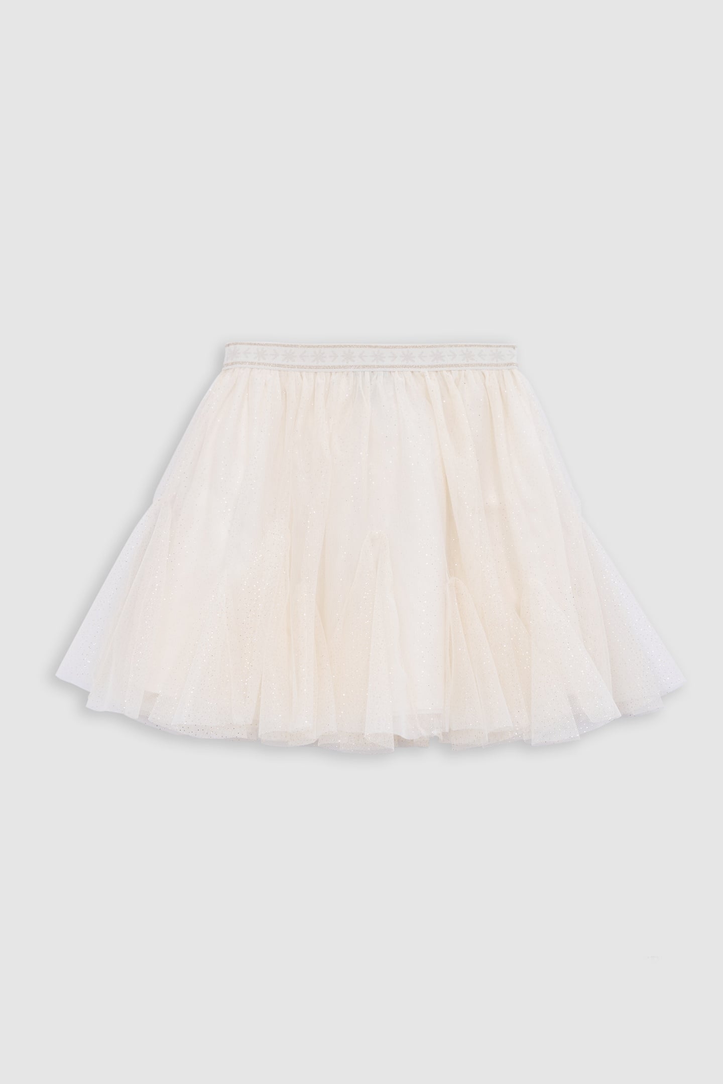 SEQUINED ECRU TUTU SKIRT 2