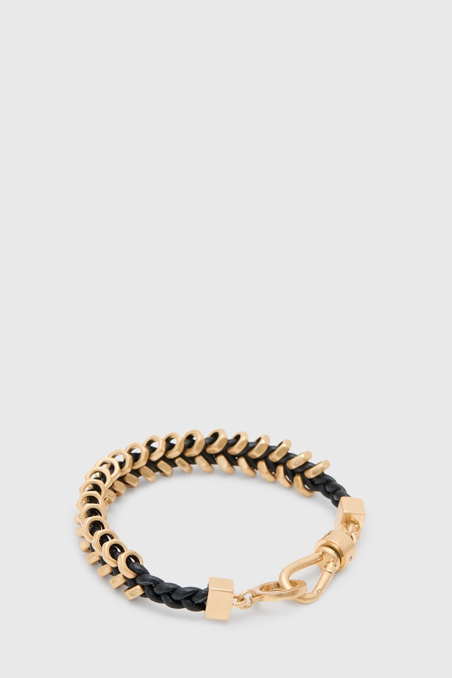 VALERIA BRACELET BLACK/WARM BRASS 2