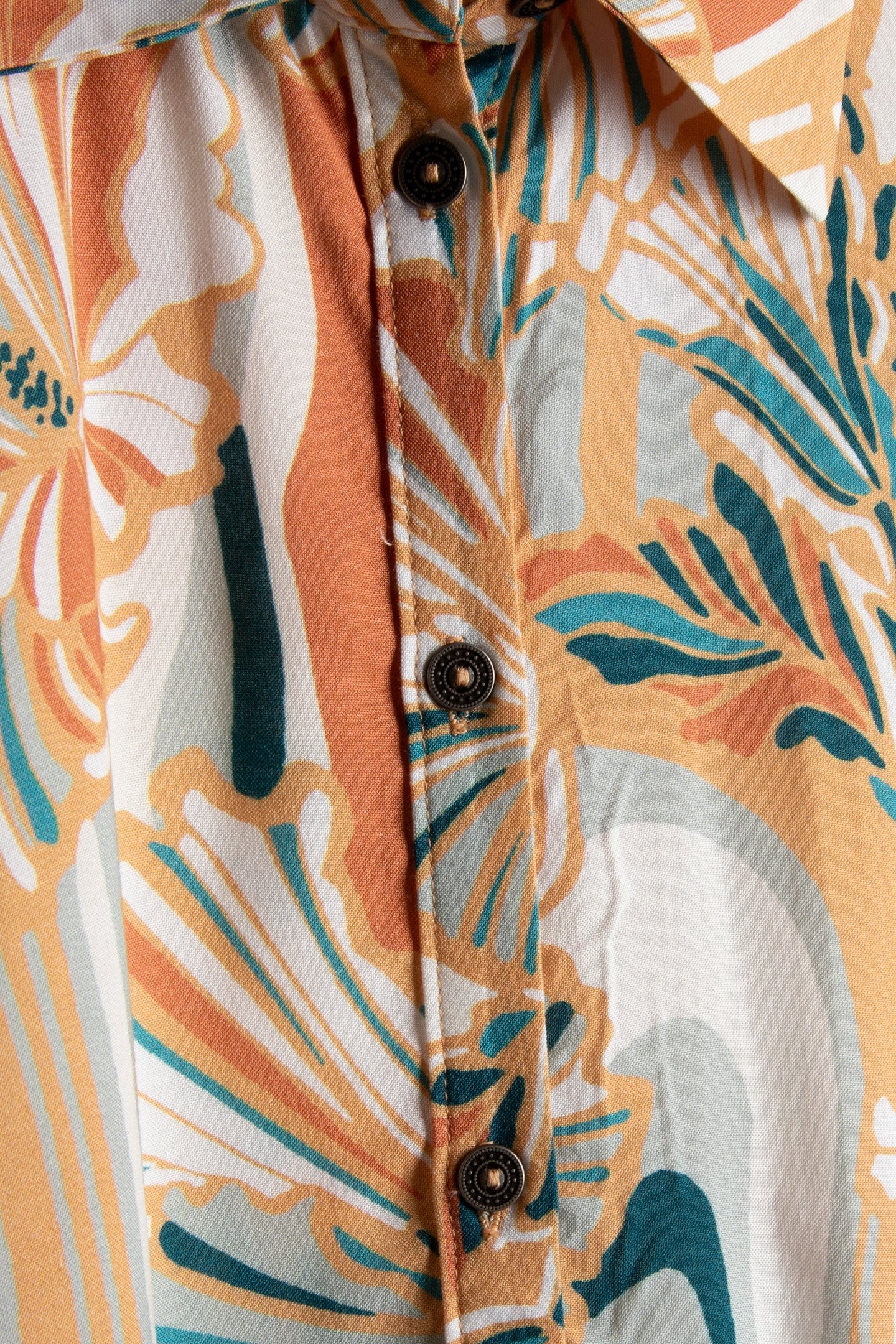 TUNIC NOELLE IN OFFWHITE WITH MARITIMO PRINT 4