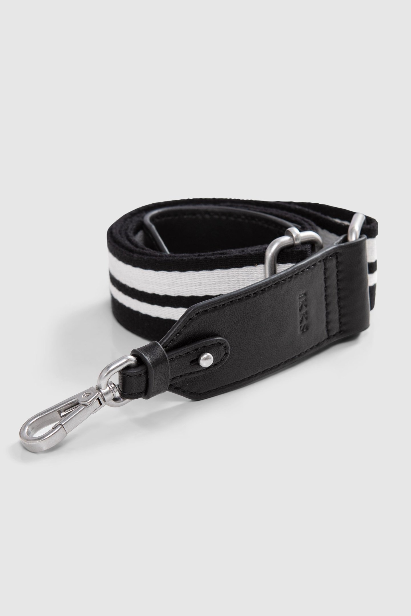 BLACK THE 111 STRAP WITH WHITE STRIPES 2