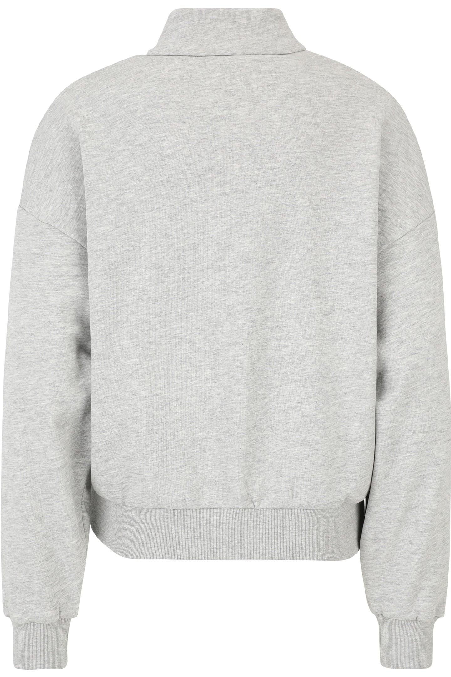 LACHY OVERSIZED HALF ZIP SWEATER LIGHT GREY MELANGE 6