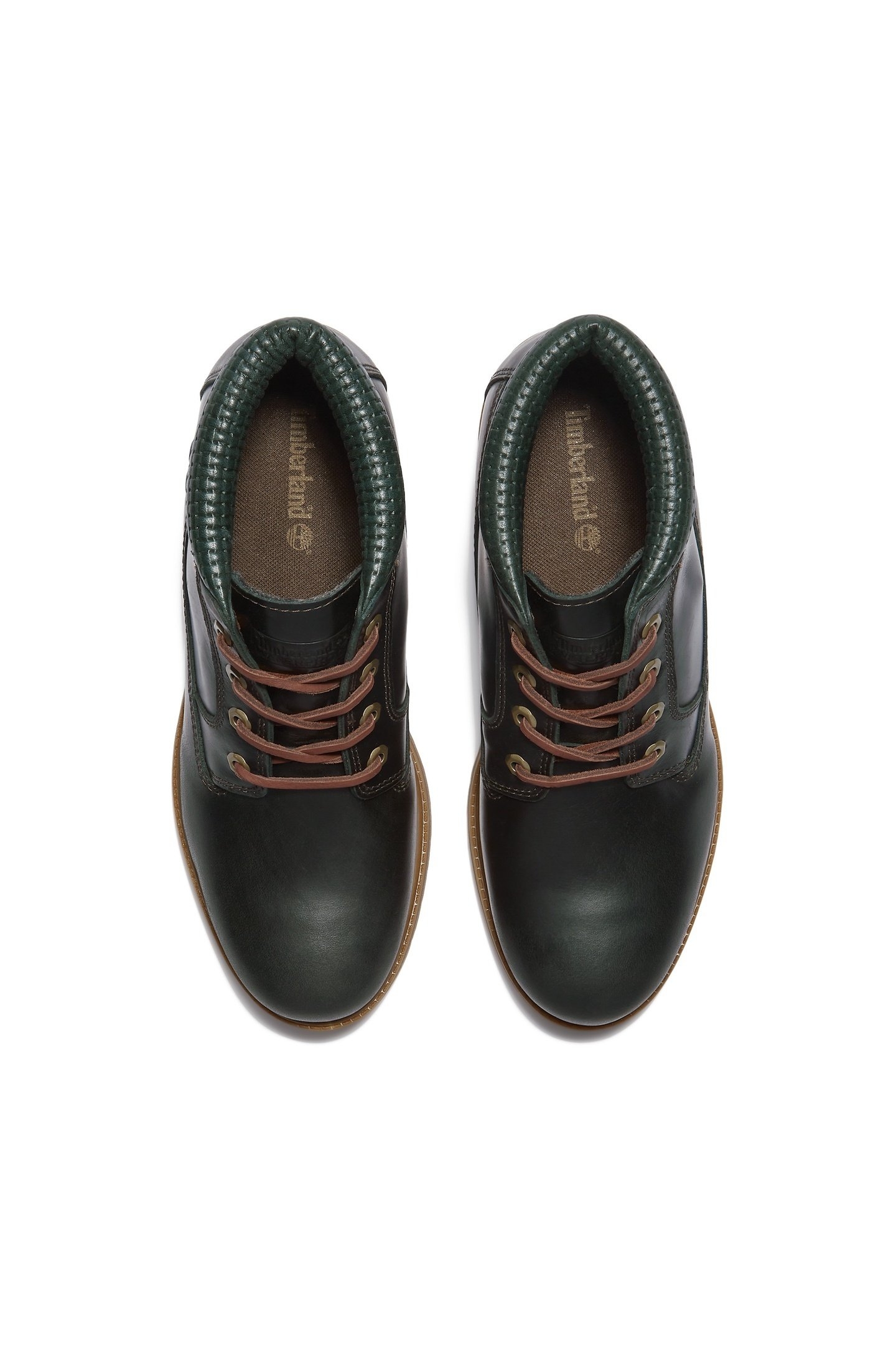 HERITAGE MID LACE UP WATERPROOF CHUKKA BOOT DARK GREEN 5