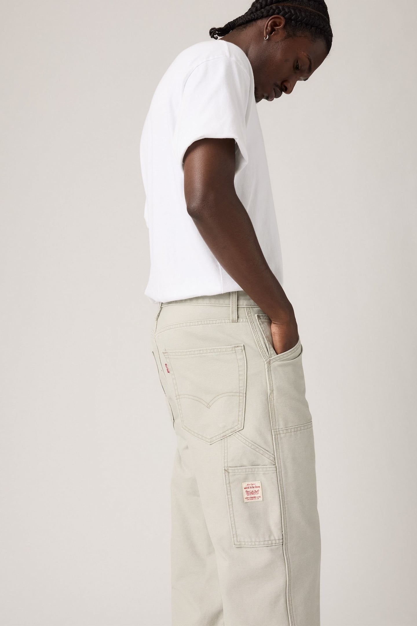 568 LOOSE STRT DBL KNEE CLAY LONDON FOG 5