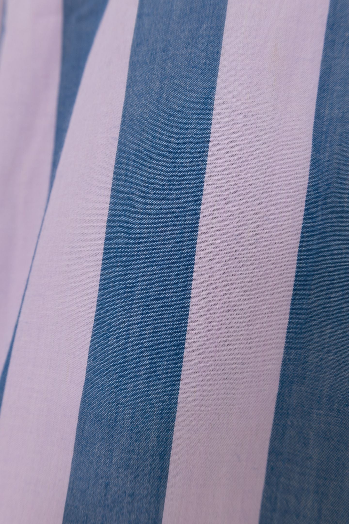 BLUE SHIRT WITH PARMA STRIPES PATTERN ELECTRIC BLUE 8