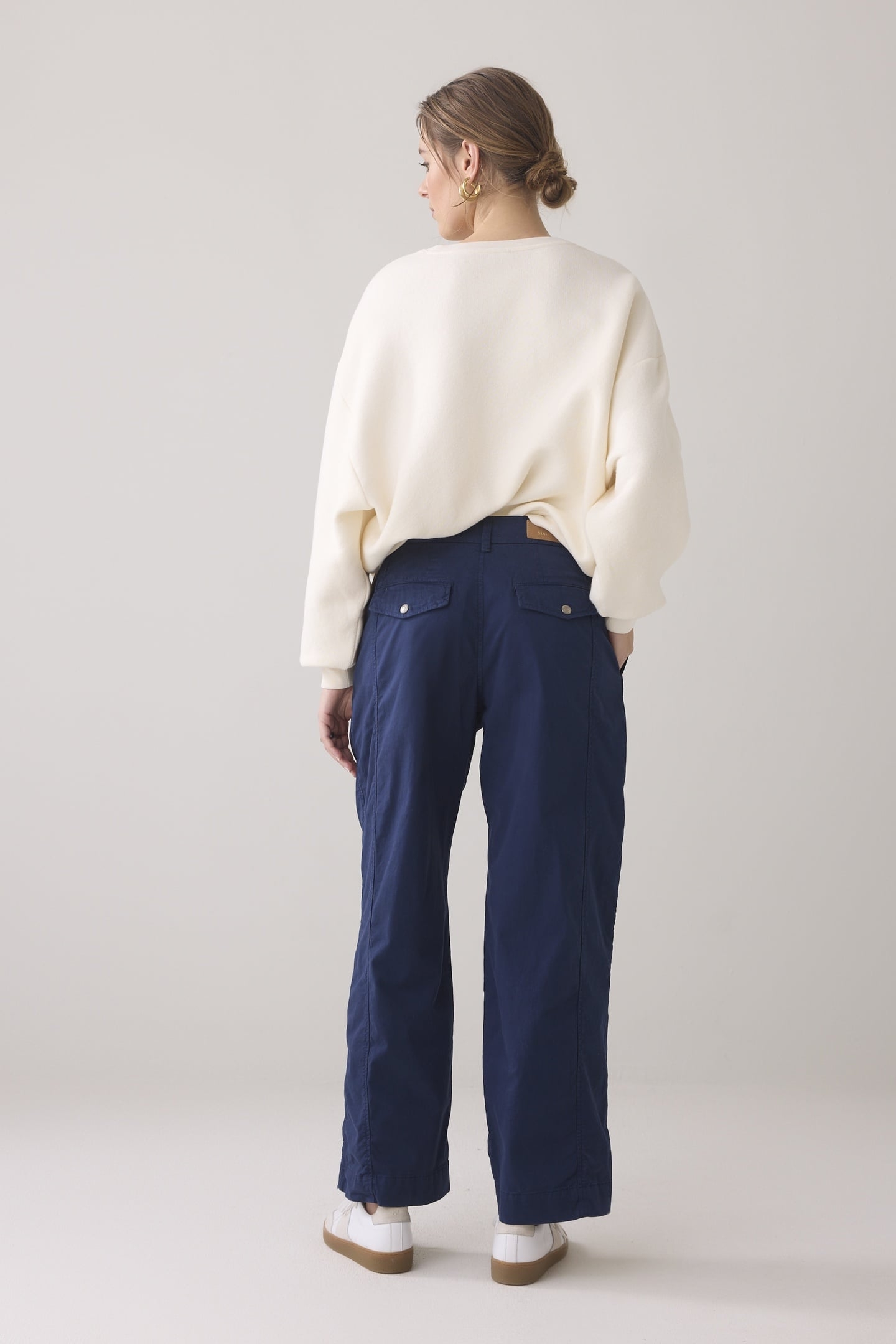 COCOON CHINO PANT LT WT AURORA TWILL NAVY NOIR 2