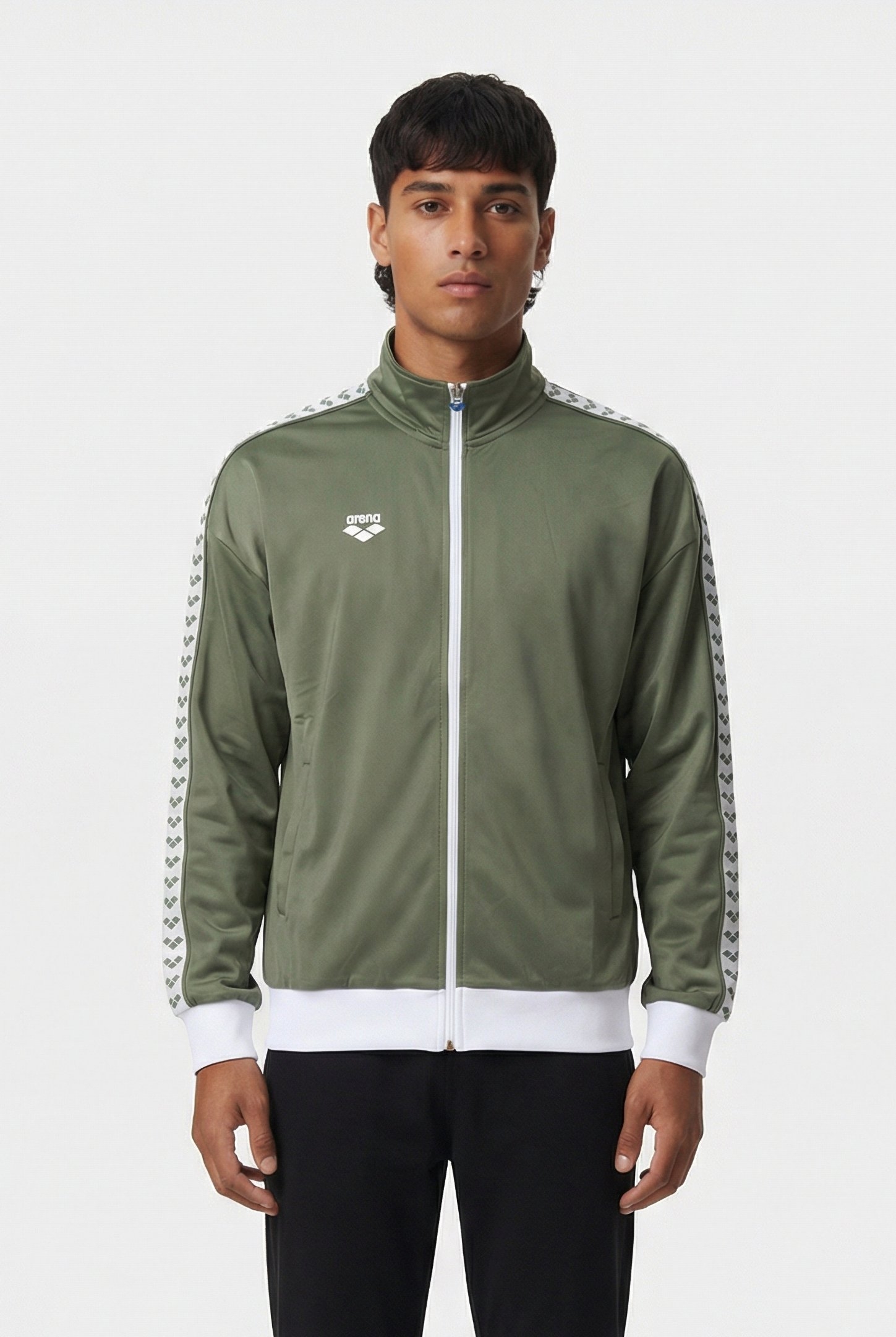 UNISEX TEAM JACKET OVERSIZE ARMY WHITE ARMY 2