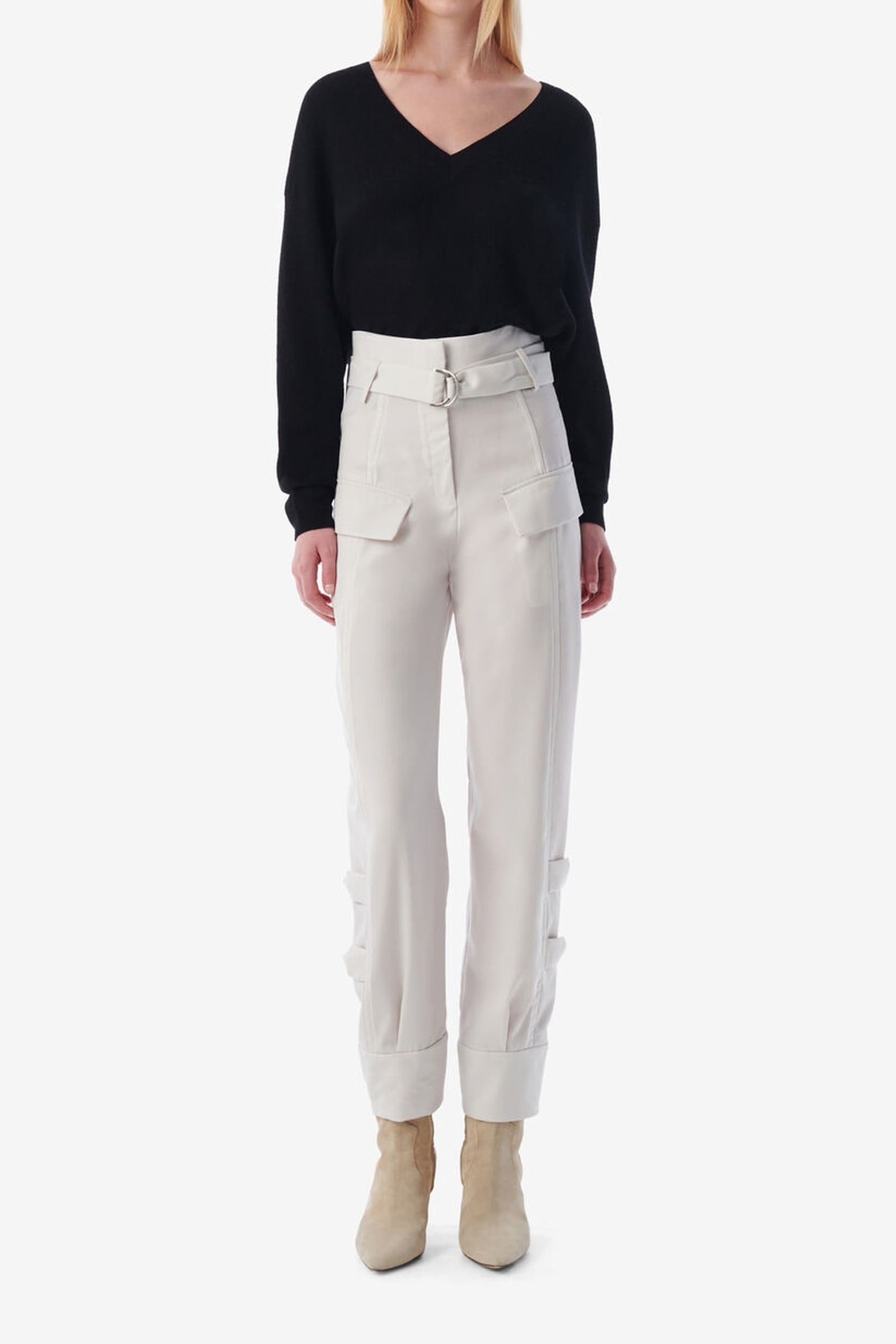 MARITA TROUSER ECRU 1