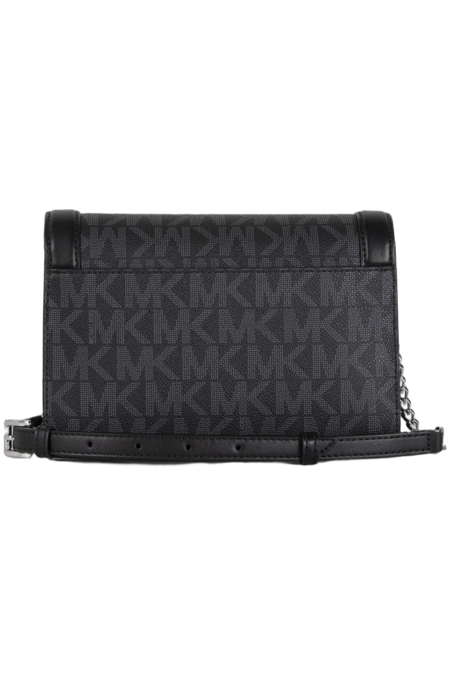 LARGE FULL FLAP CROSSBODY BAG BLACK 5