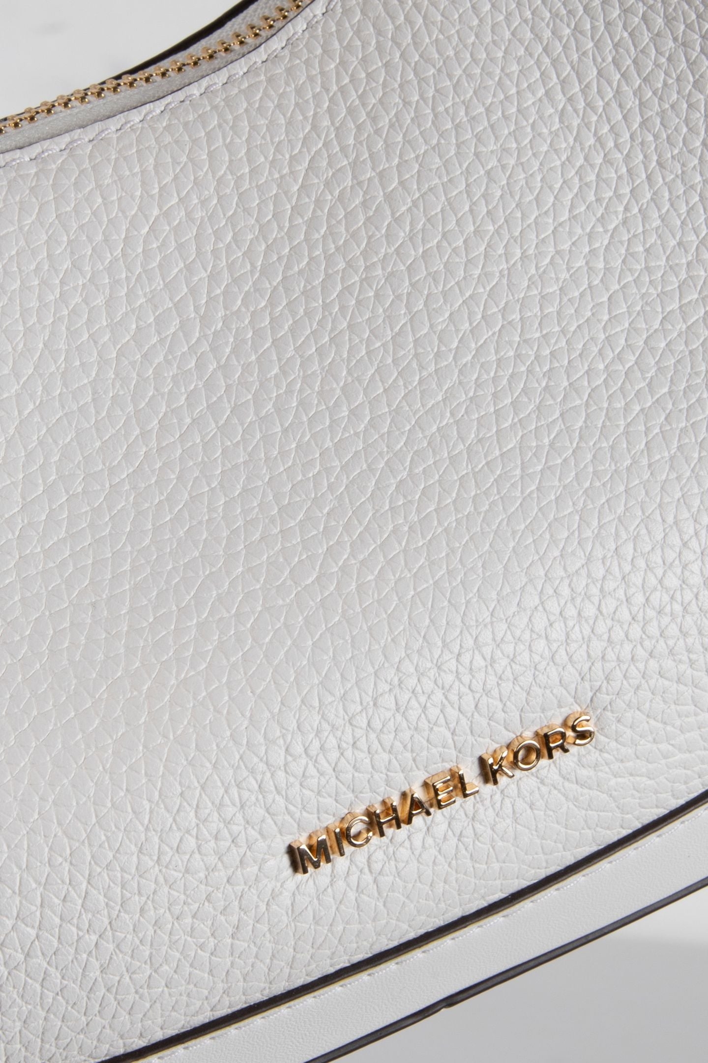 SMALL CRESCENT SHOULDER BAG OPTIC WHITE 5