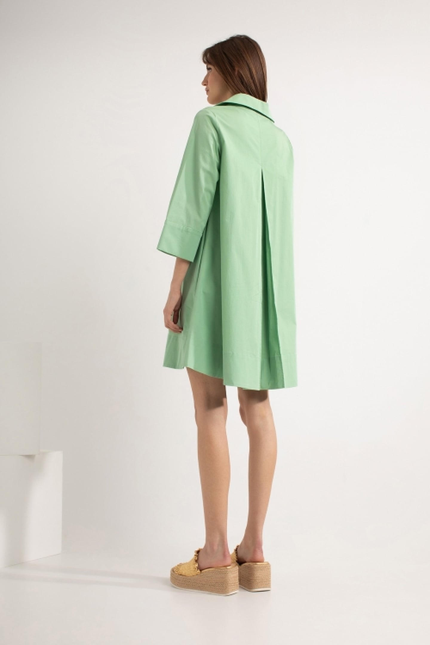 DALEY DRESS SEA GREEN 3