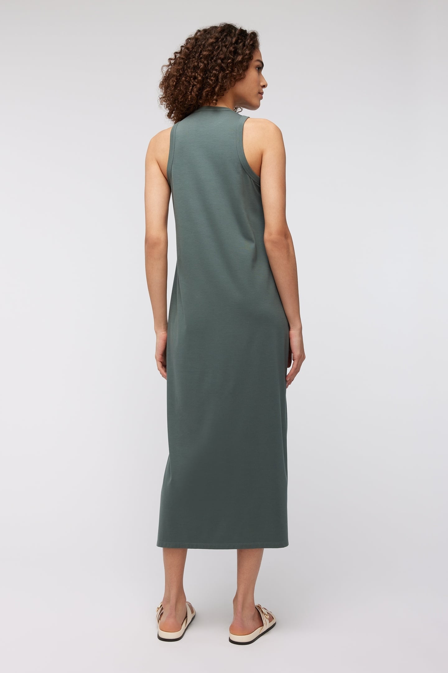 JUPITER DRESS OLIVE 3