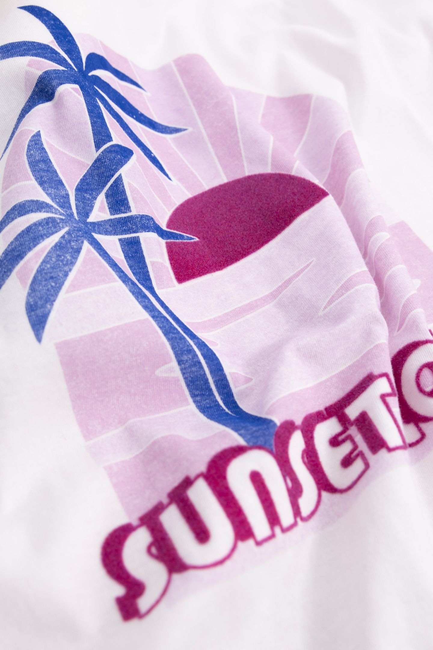 WHITE SUNSET SHORT-SLEEVE T-SHIRT OFF-WHITE 6