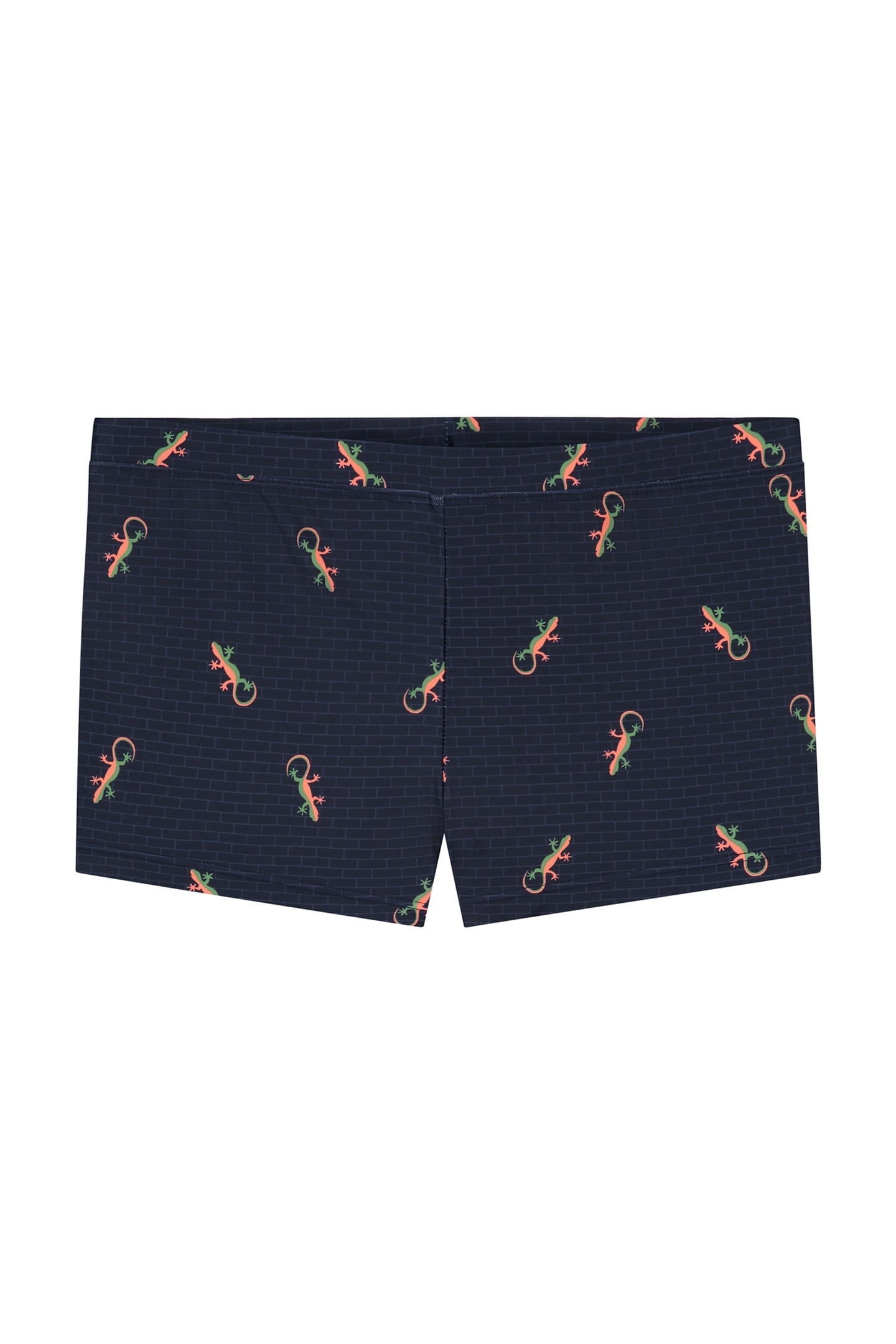 BOYS SWIM BOXER LIZARD DARK NAVY 1