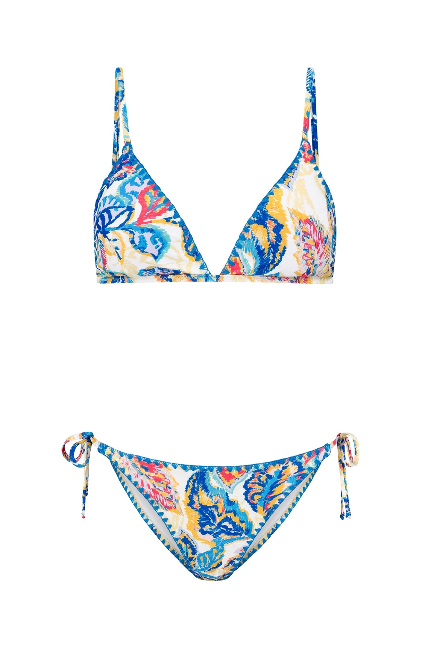 ROMY BIKINI SET BRUNCH FLOWER BLUE BRUNCH FLOWER 6