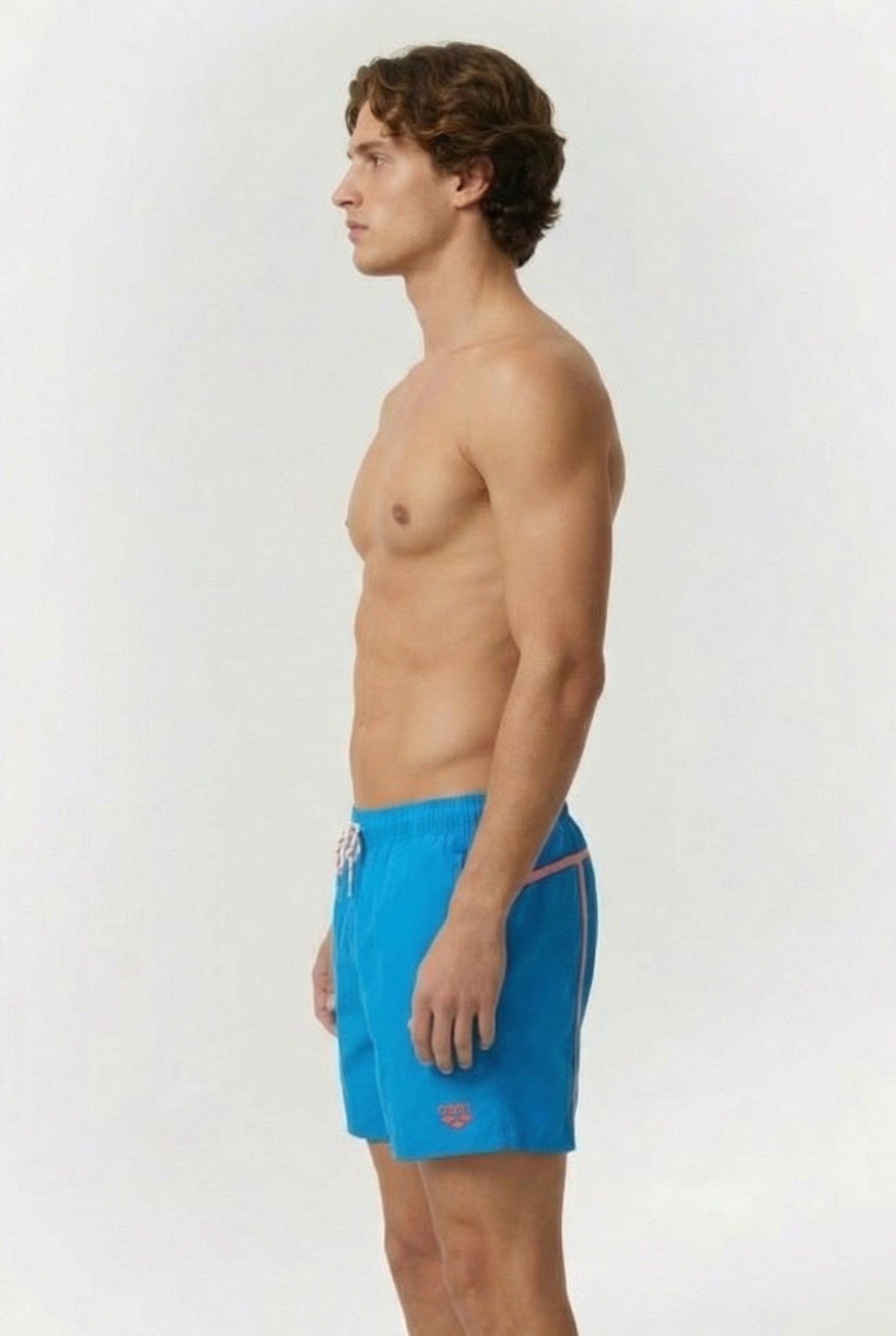 MEN'S ARENA PRO_FILE BEACH L-SHORT BLUE LAKE-CALYPSO CORAL 3