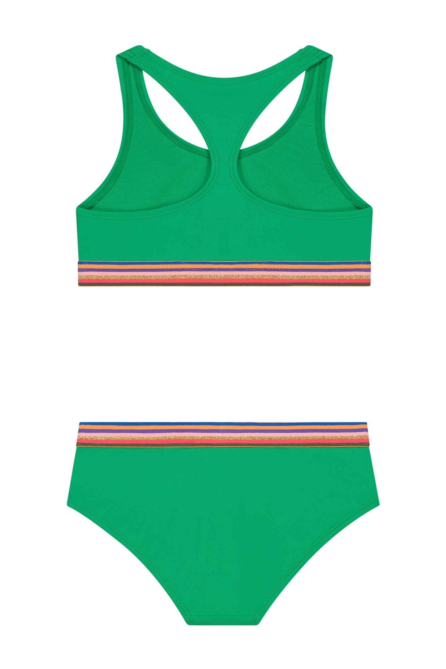 GIRLS CHARLIE BIKINI SET TROPIC GREEN 2