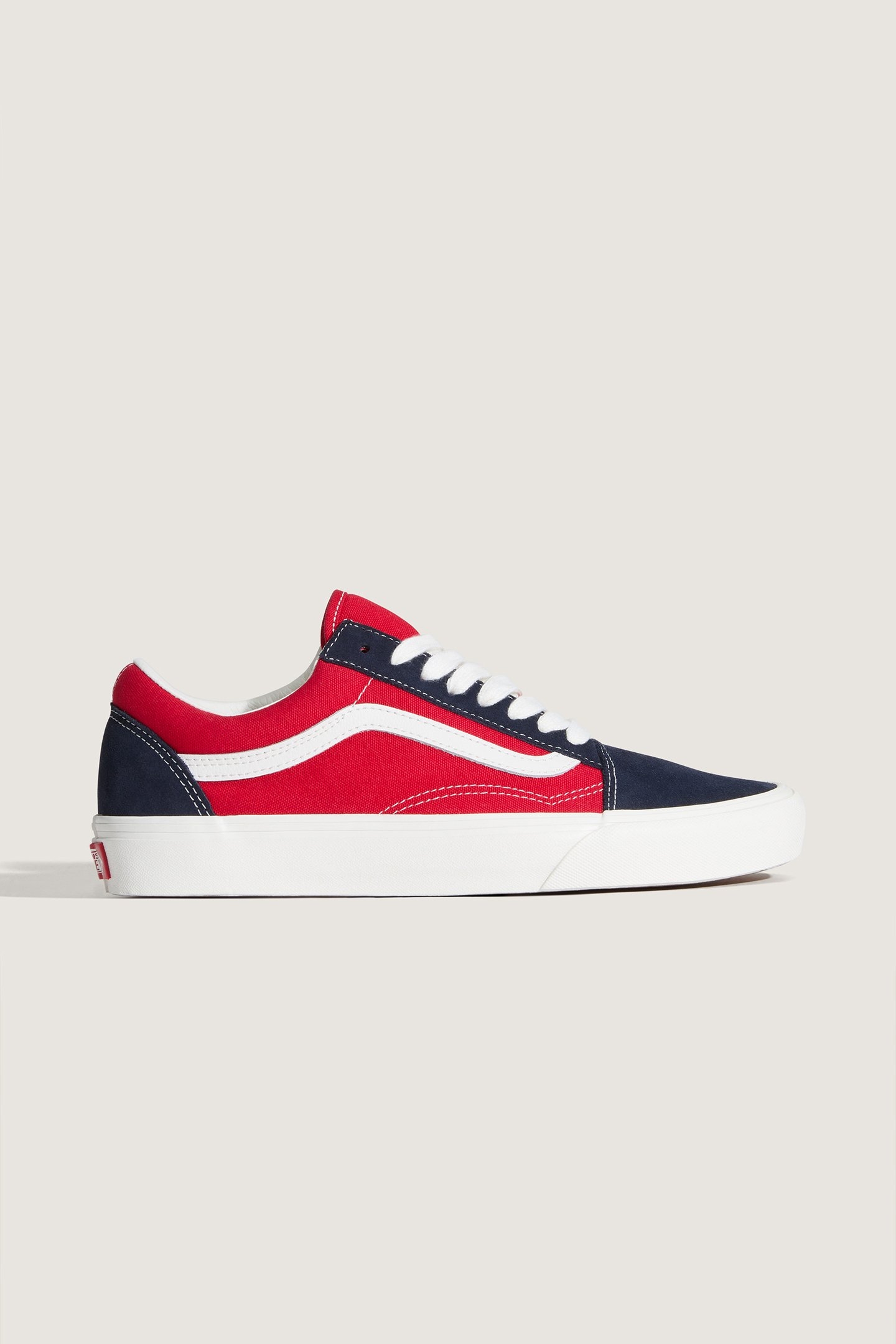 UNISEX OLD SKOOL 2-TONE NAVY/RED 1