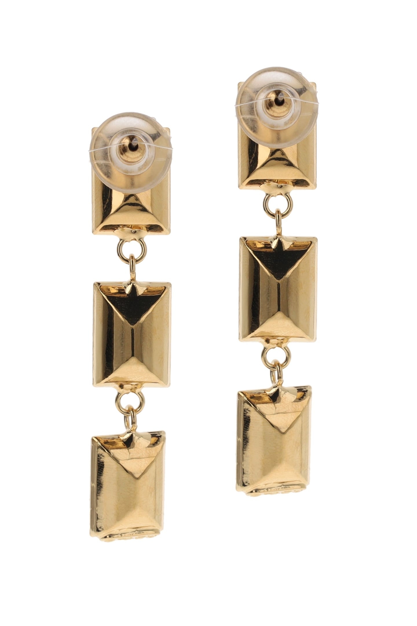 TRIPLE MYSTIC GOLD EARRINGS 3