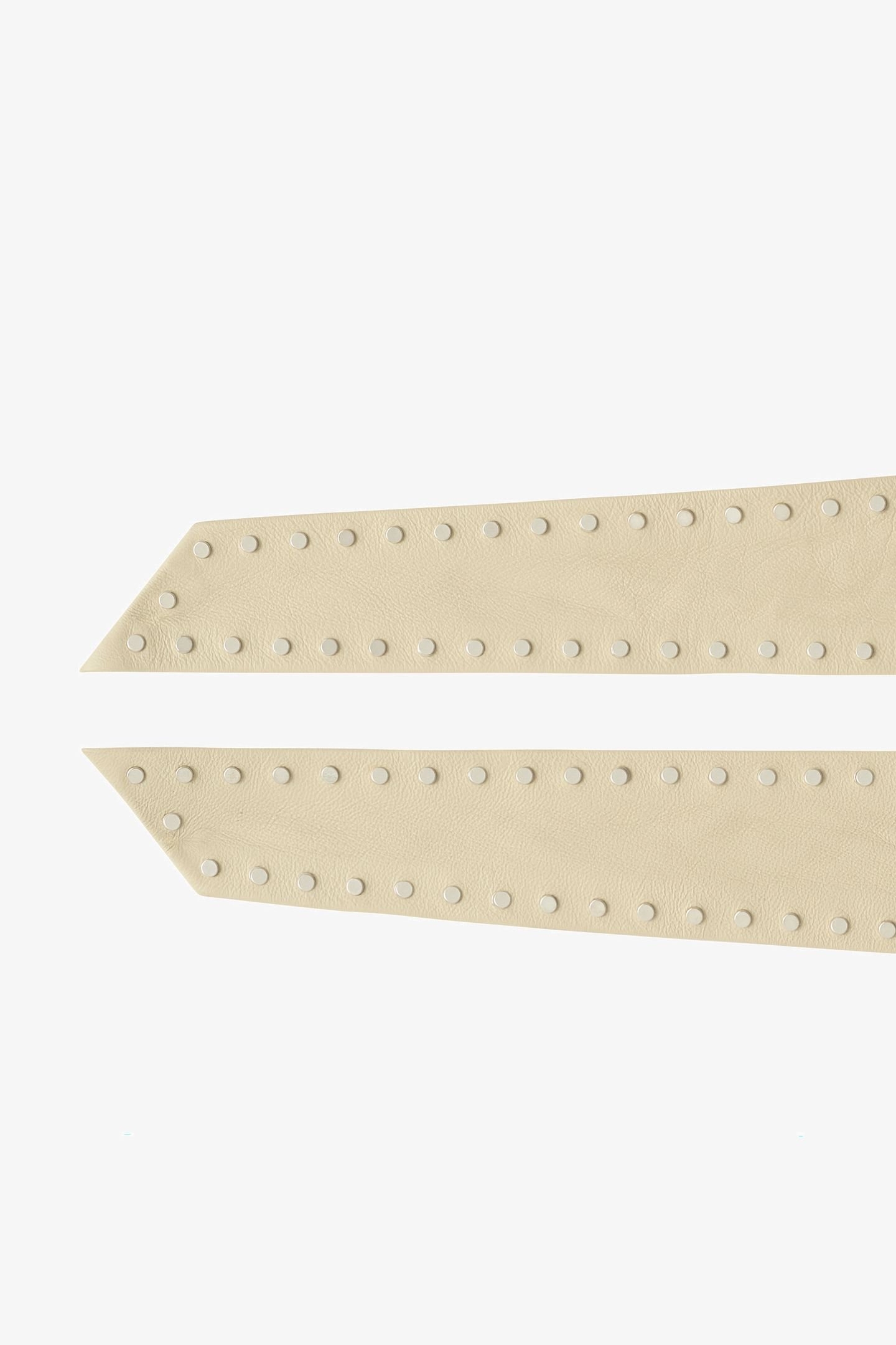 NERADAY OBI BELT BEIGE STUDS 2