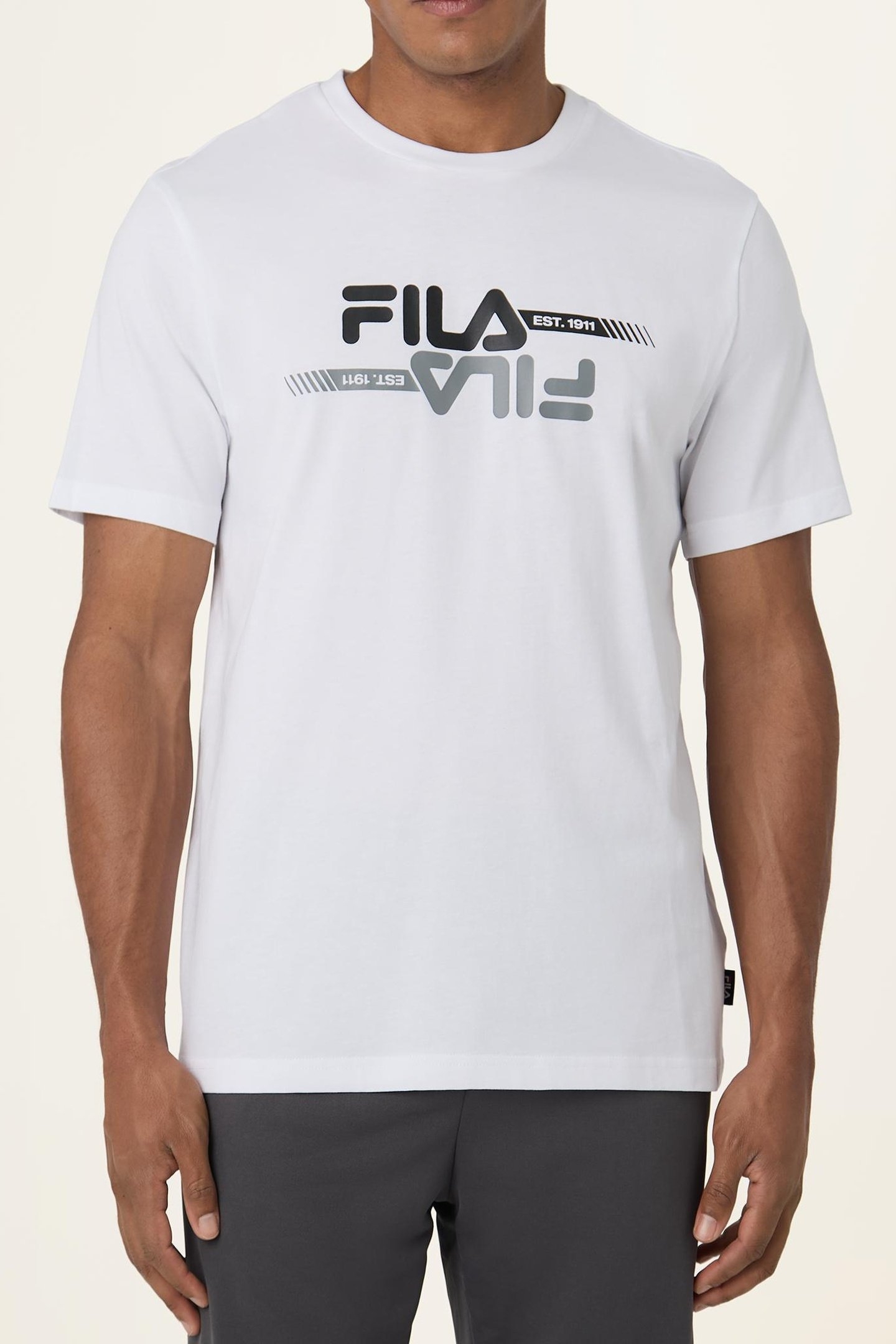 MANTA REGULAR GRAPHIC T-SHIRT BRIGHT WHITE 1