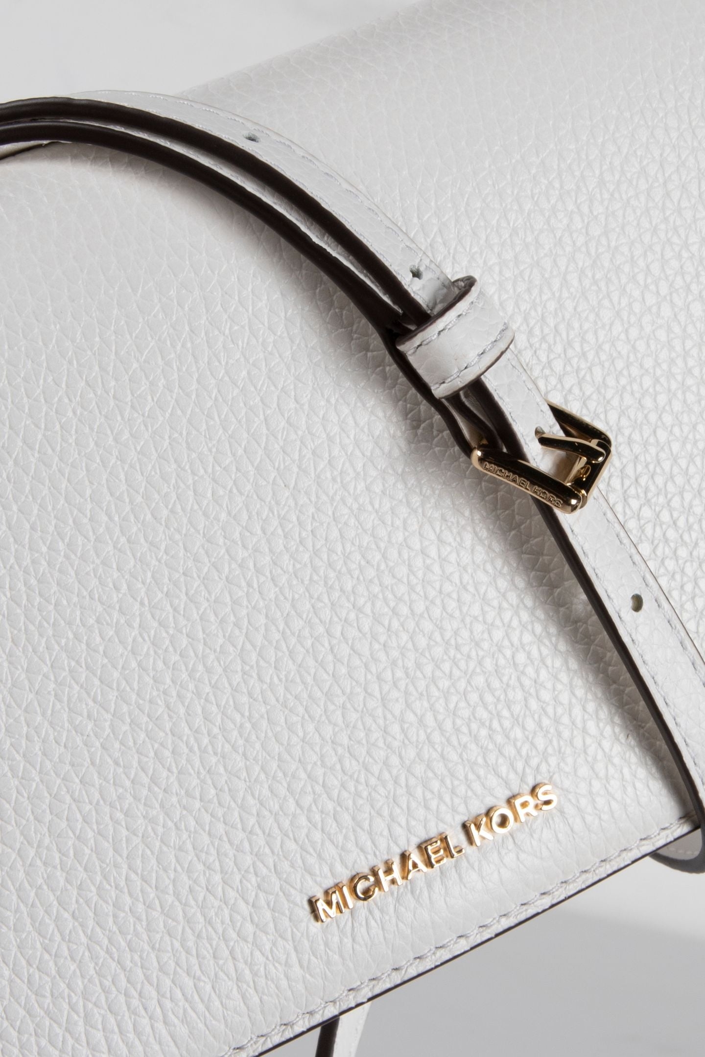 MEDIUM FLAP CROSSBODY BAG OPTIC WHITE 5