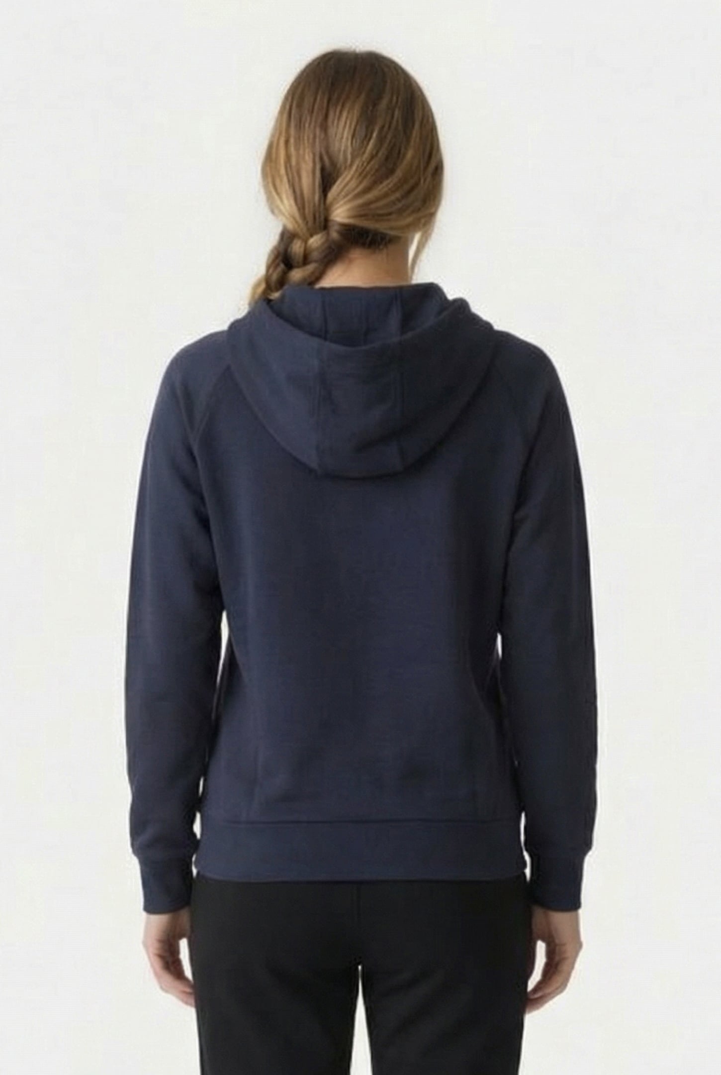 UNISEX TEAM HOODED SWEAT LACED NAVY-LACE 4